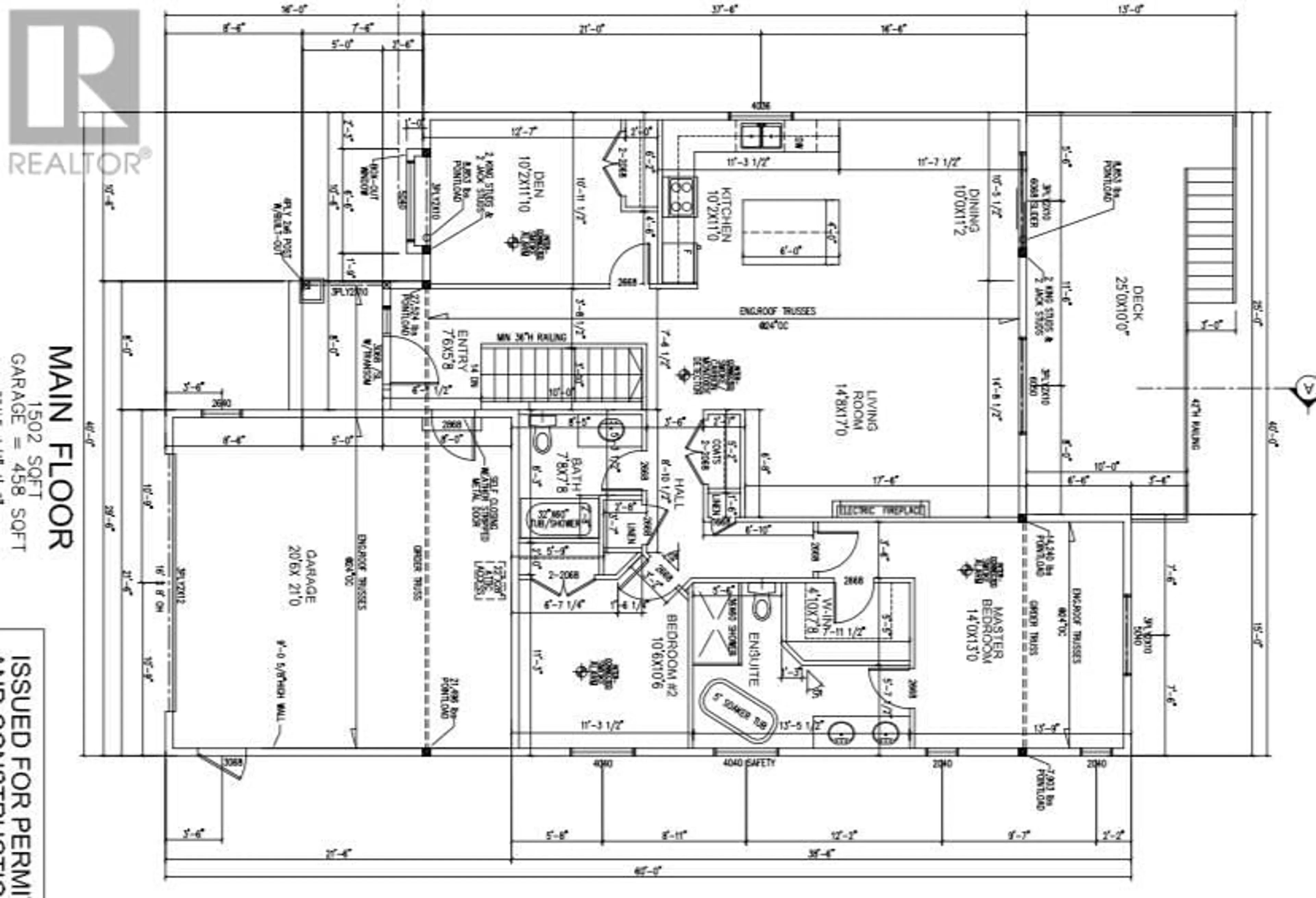 Floor plan for 5395 VENTA DRIVE, Prince George British Columbia V2K0B6