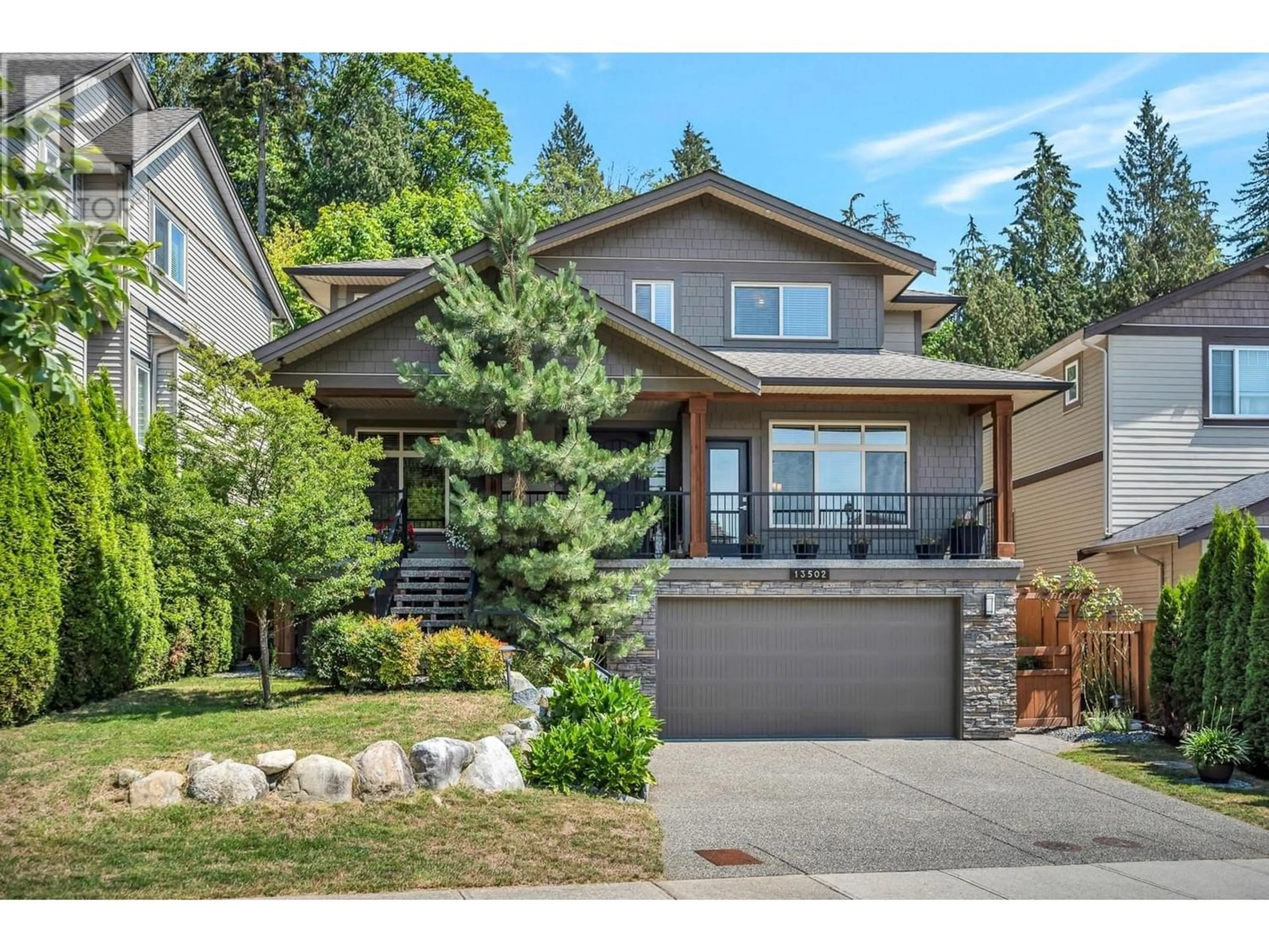 Frontside or backside of a home for 13502 BALSAM STREET, Maple Ridge British Columbia V4R0E2