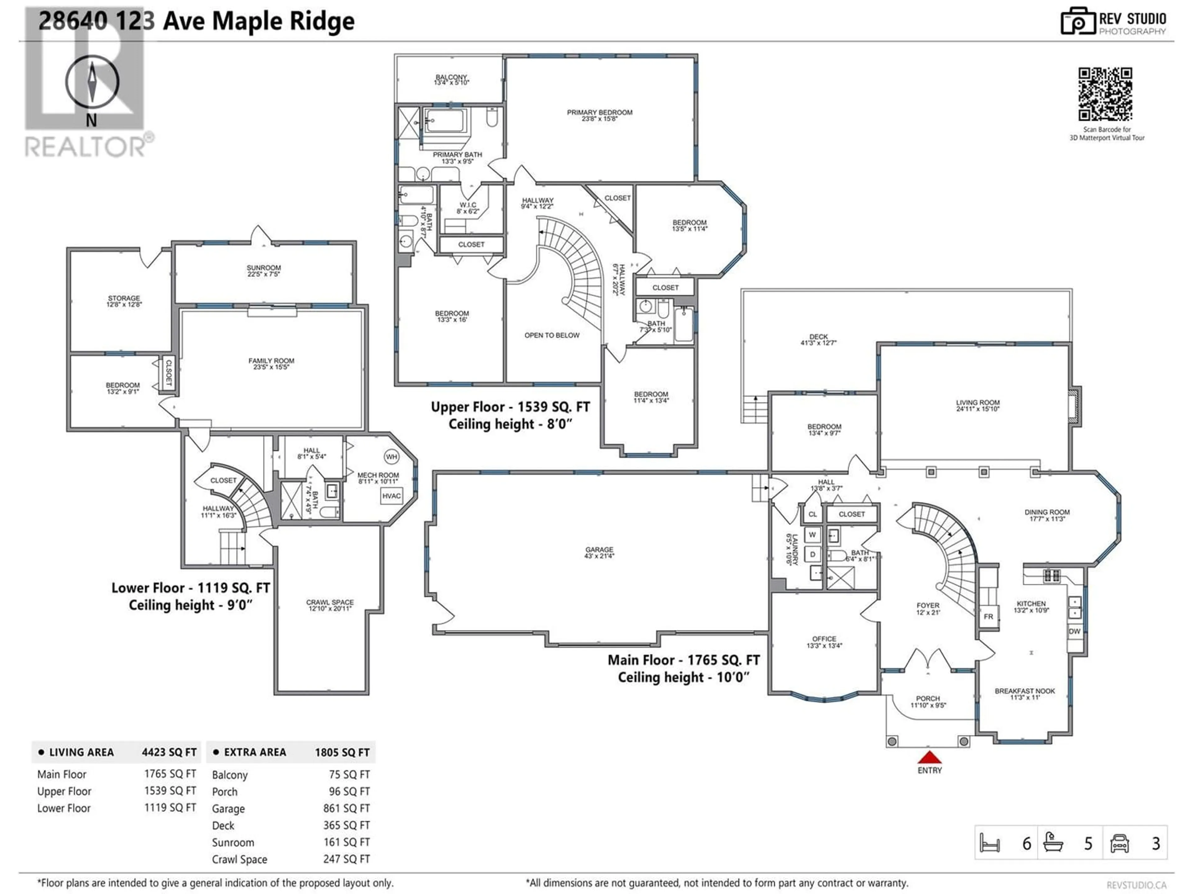 Floor plan for 28640 123 AVENUE, Maple Ridge British Columbia V2W1M1