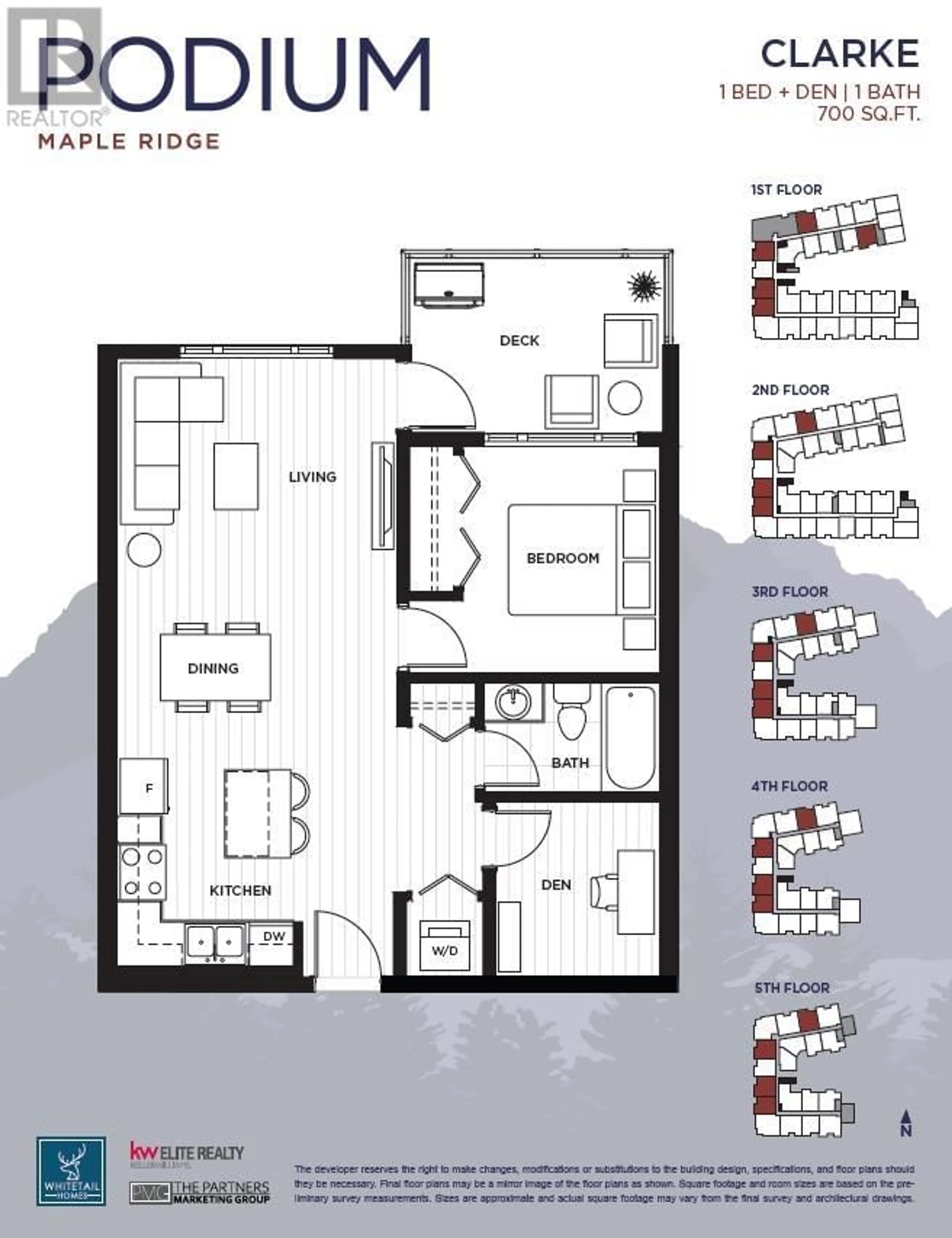 Floor plan for 117 11655 FRASER STREET, Maple Ridge British Columbia V0V0V0