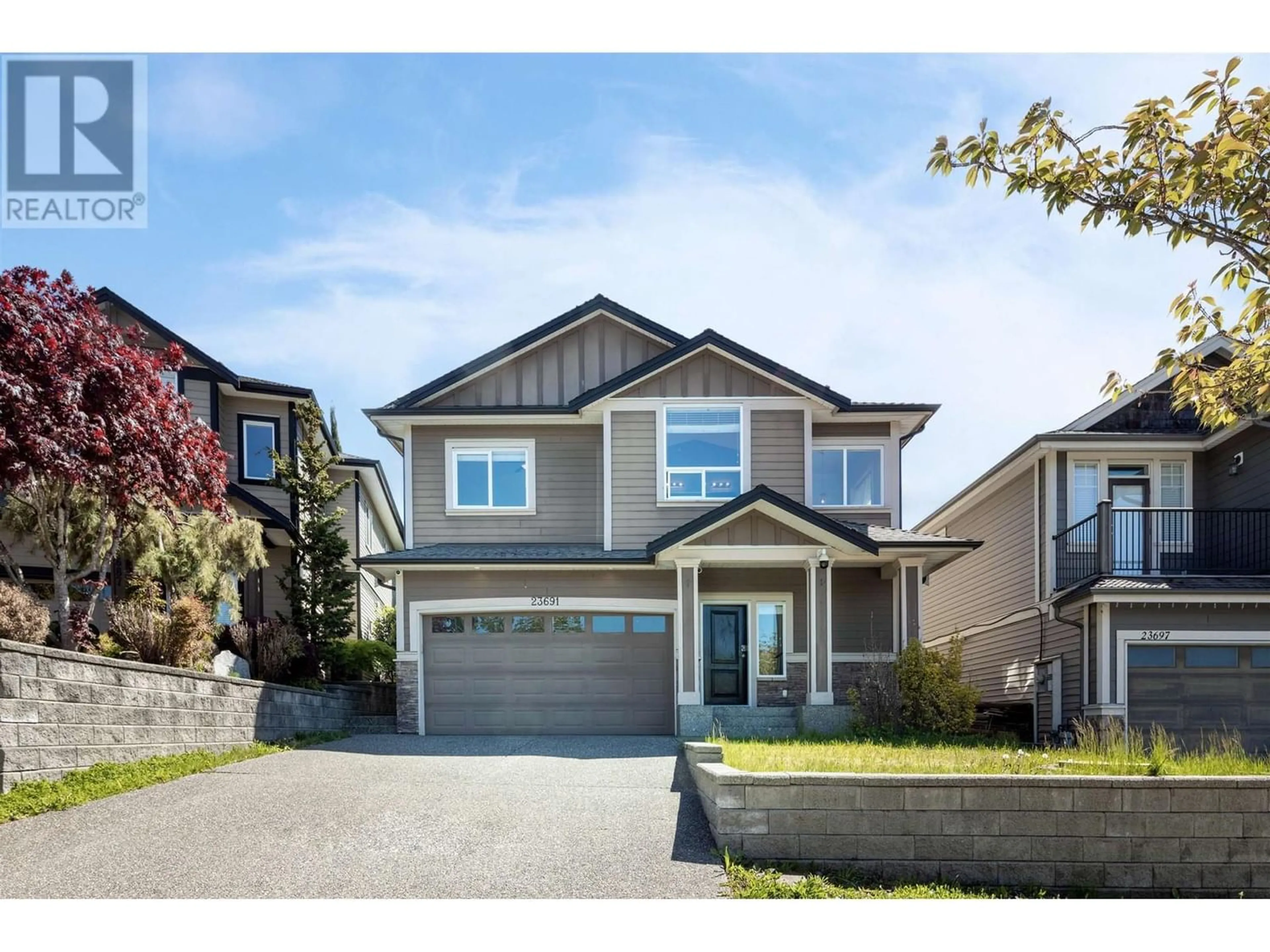 Frontside or backside of a home for 23691 BRYANT DRIVE, Maple Ridge British Columbia V4R0B7