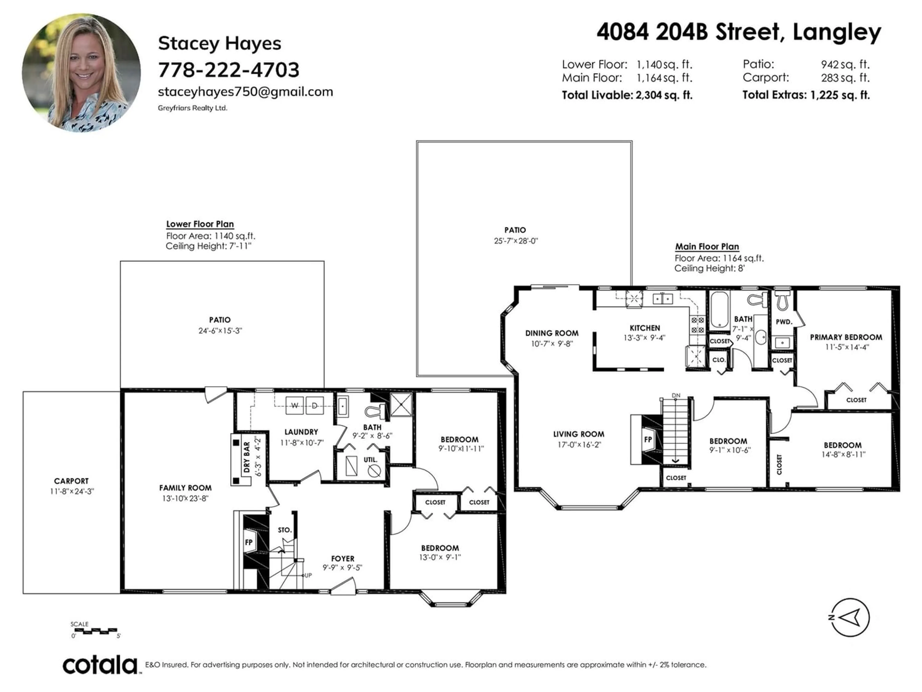 Floor plan for 4084 204B STREET, Langley British Columbia V3A1Z8