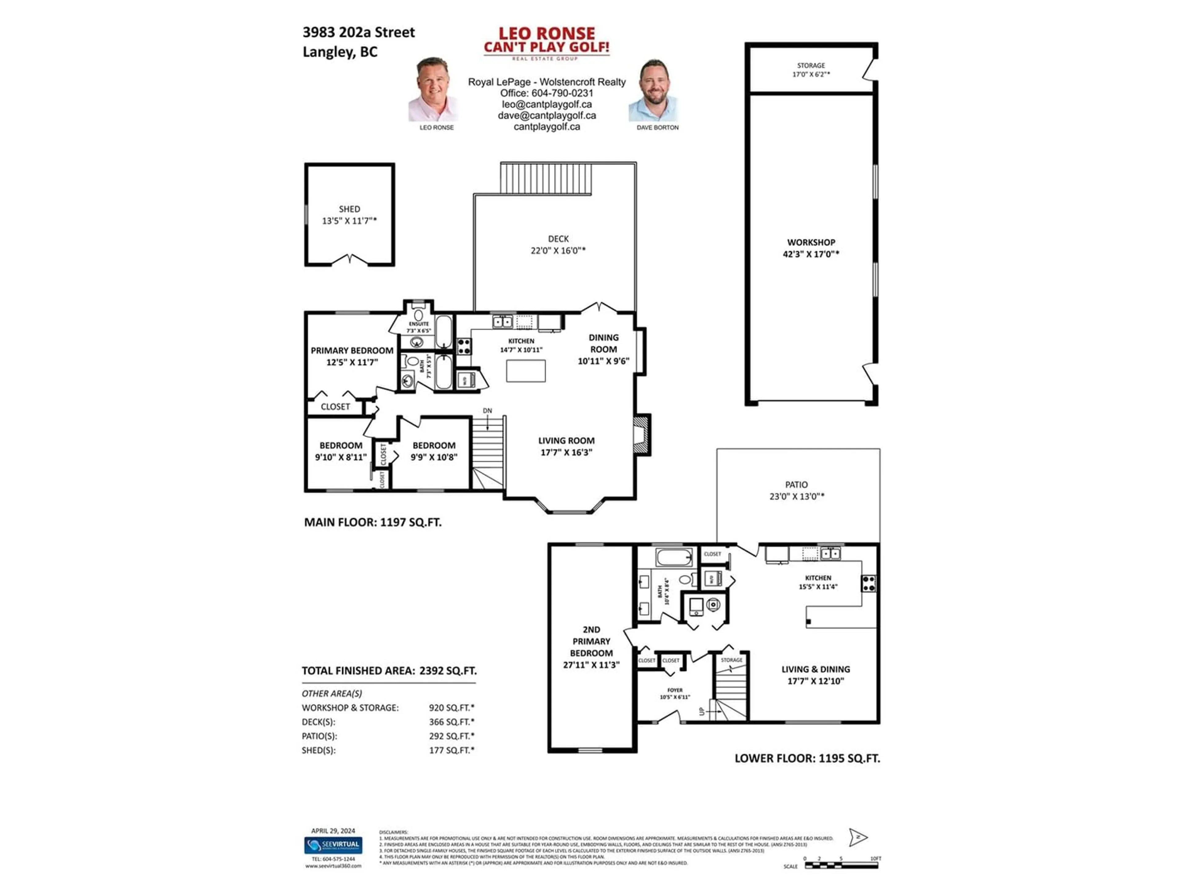 Floor plan for 3983 202A STREET, Langley British Columbia V3A1T3
