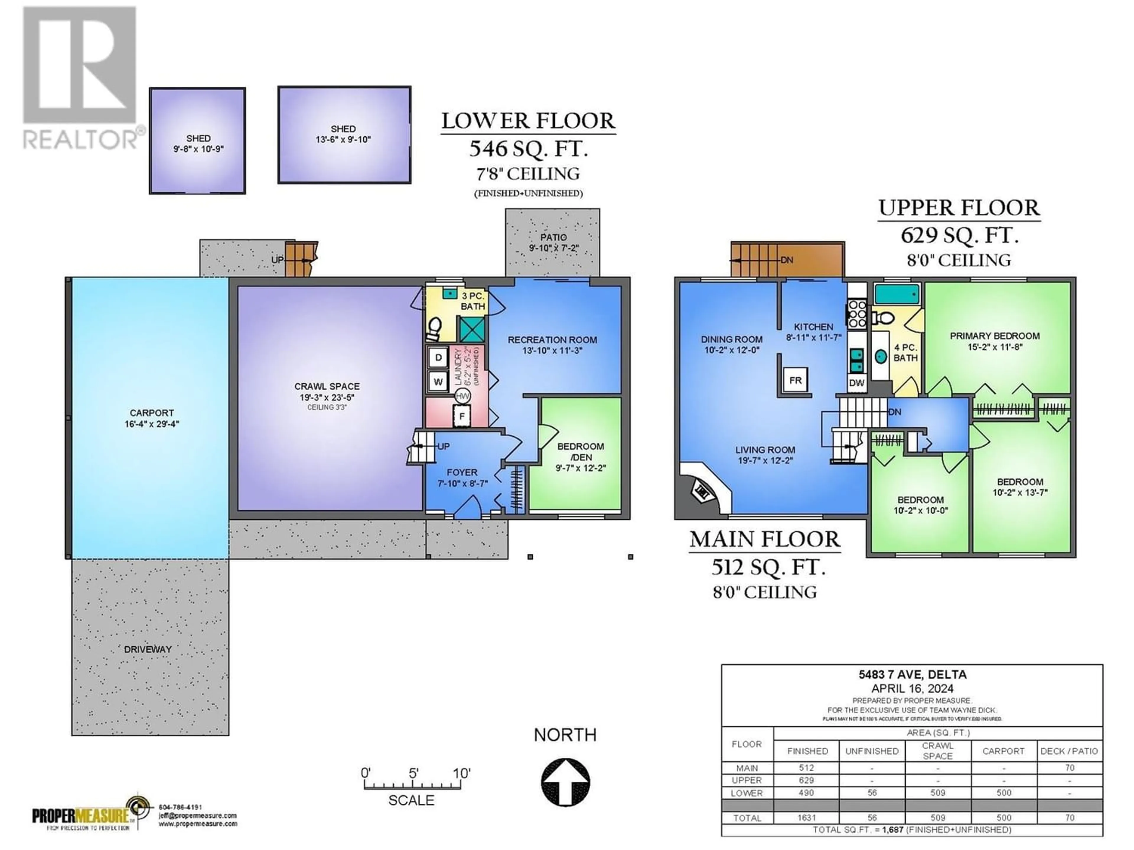 Floor plan for 5483 7 AVENUE, Delta British Columbia V4M1P7