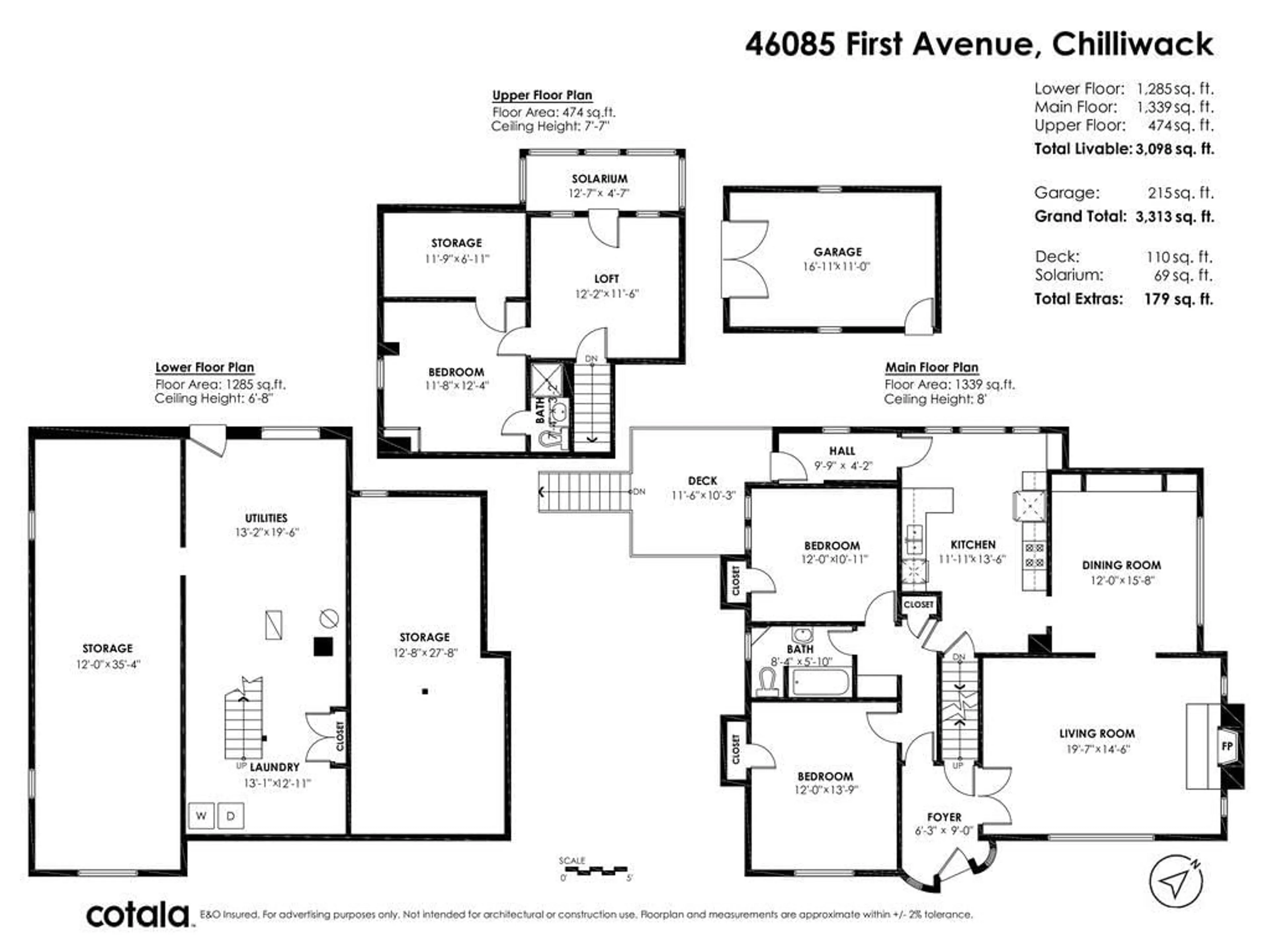 Floor plan for 46085 FIRST AVENUE, Chilliwack British Columbia V2P1W2