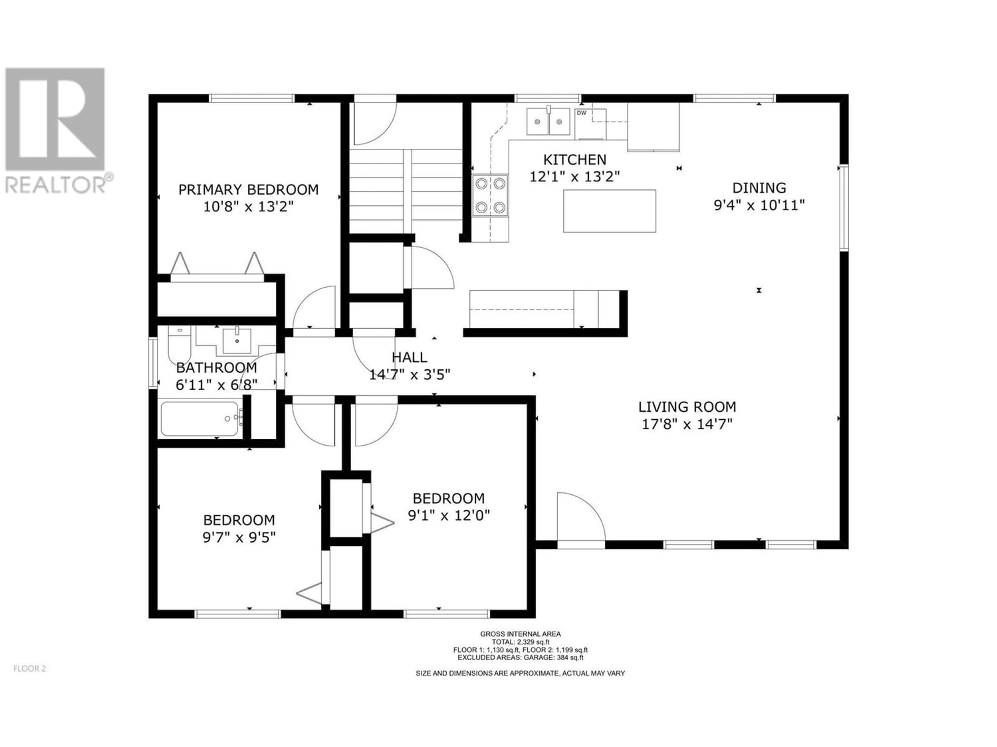 Floor plan for 13309-13379 MONTNEY ROAD, Fort St. John British Columbia V1J8E2