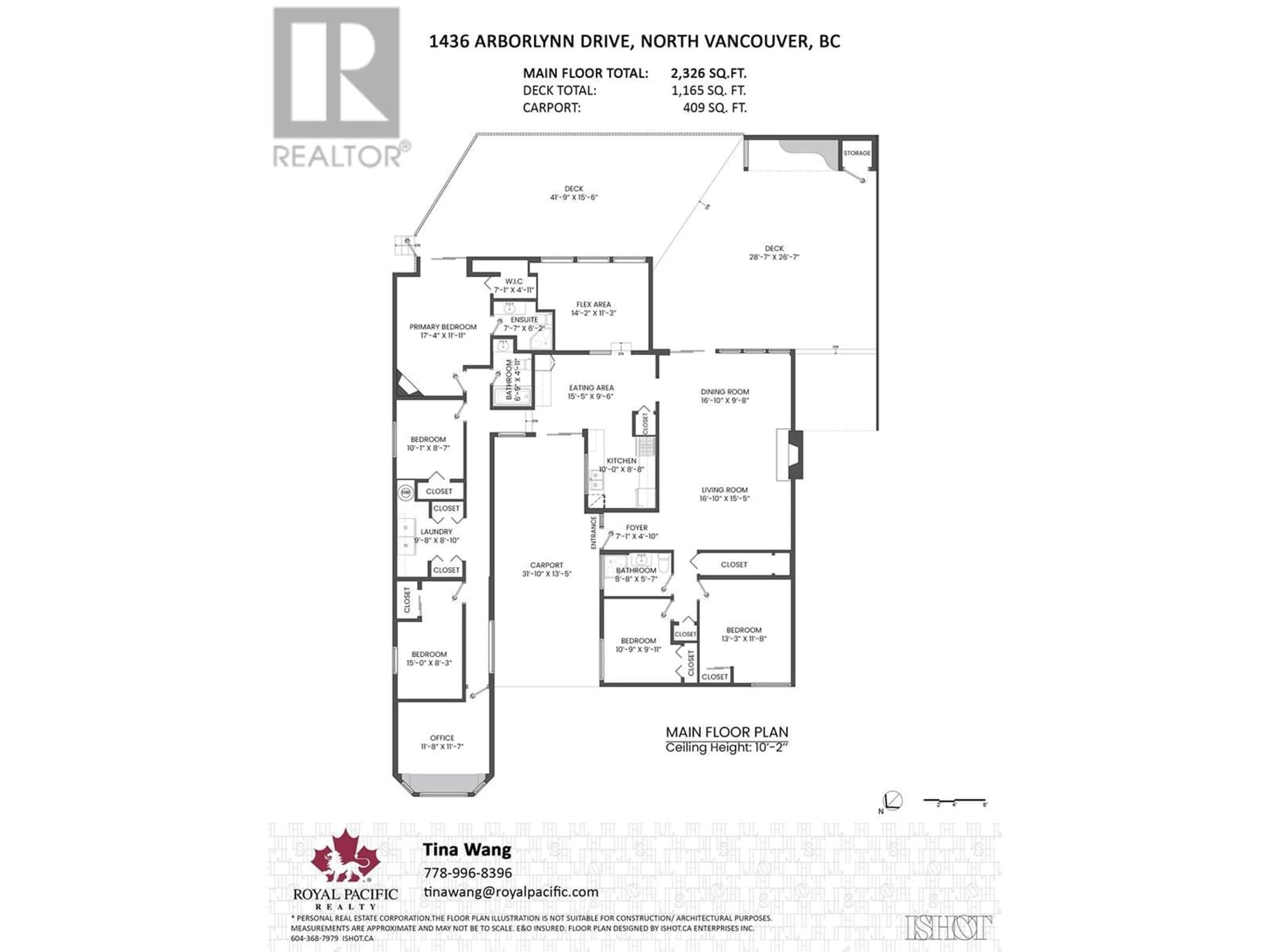 Floor plan for 1436 ARBORLYNN DRIVE, North Vancouver British Columbia V7J2V3