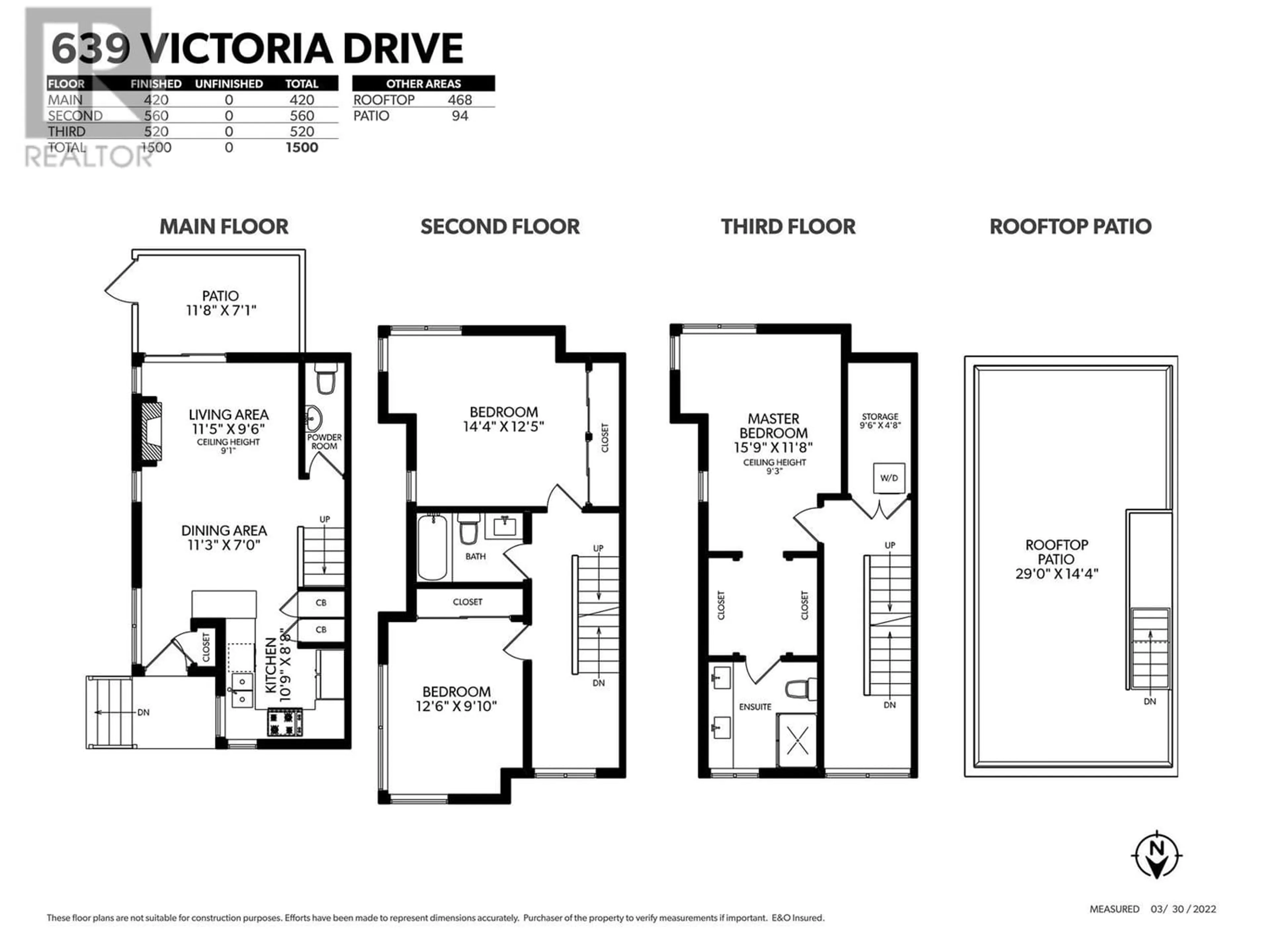 Floor plan for 639 VICTORIA DRIVE, Vancouver British Columbia V5L0C3