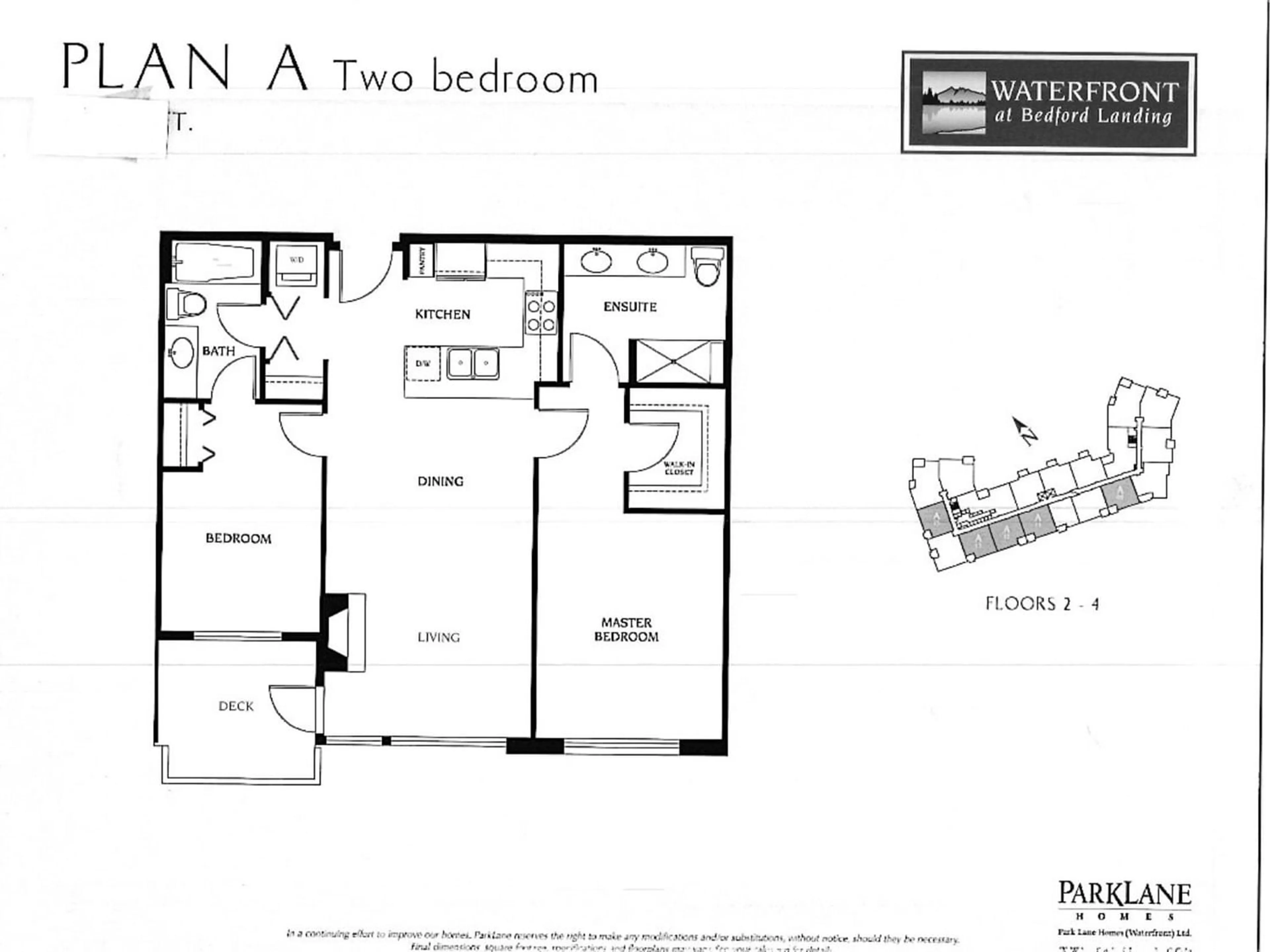 Floor plan for 409 23215 BILLY BROWN ROAD, Langley British Columbia V1M0B7