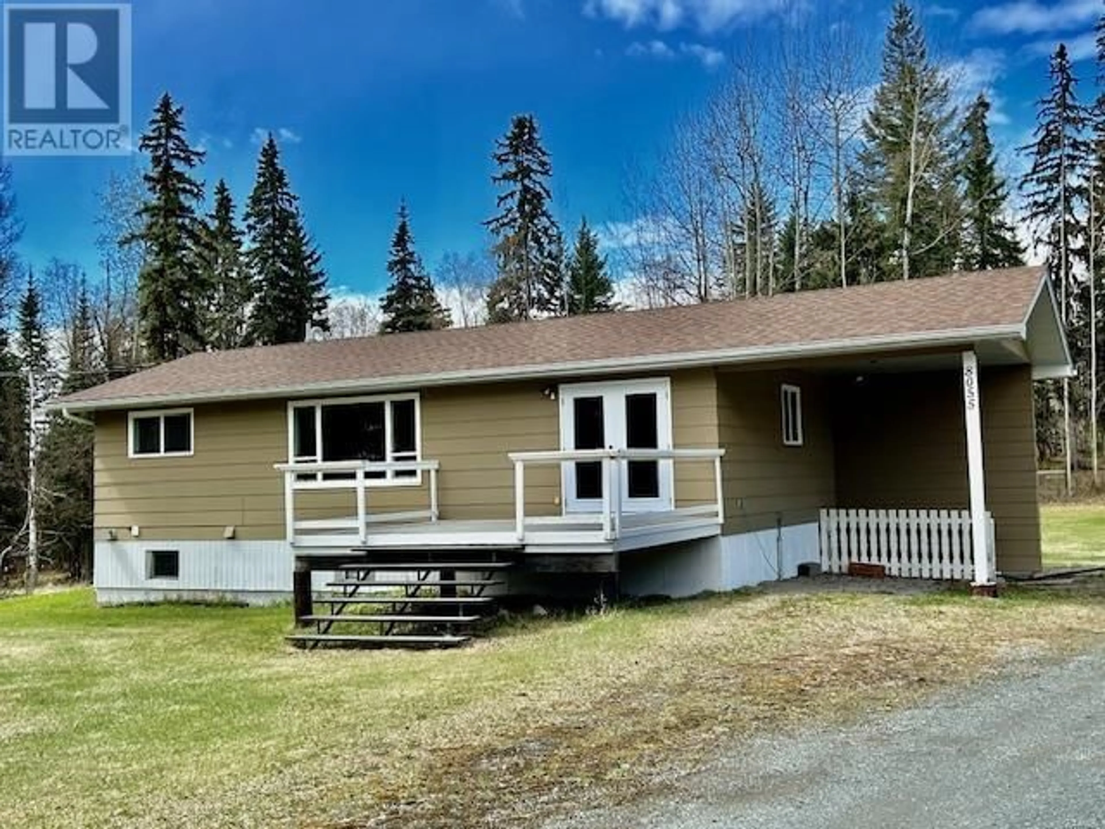 Frontside or backside of a home for 8055 WANSA ROAD, Prince George British Columbia V2N6E5