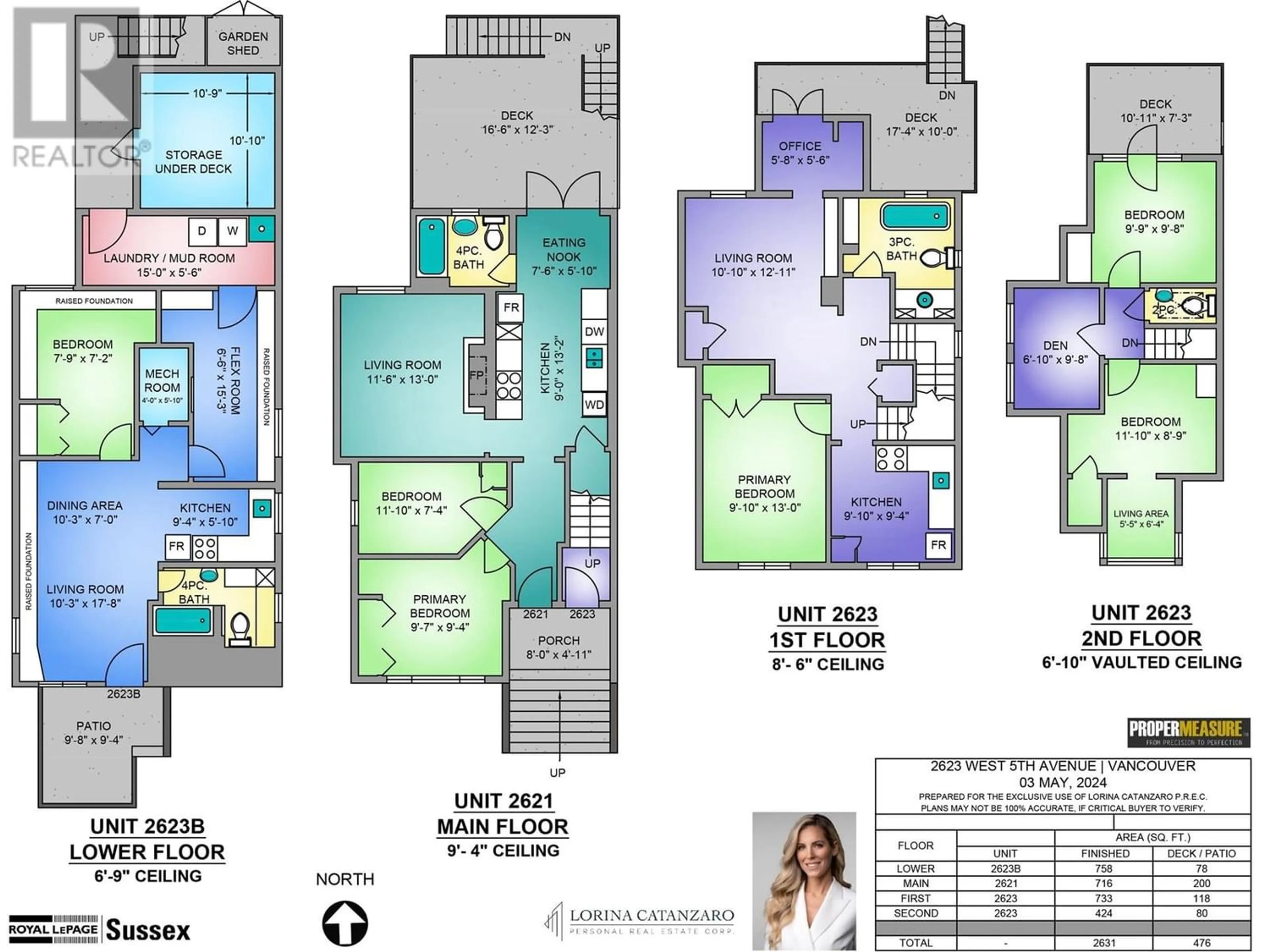 Floor plan for 2623 W 5TH AVENUE, Vancouver British Columbia V6K1T2