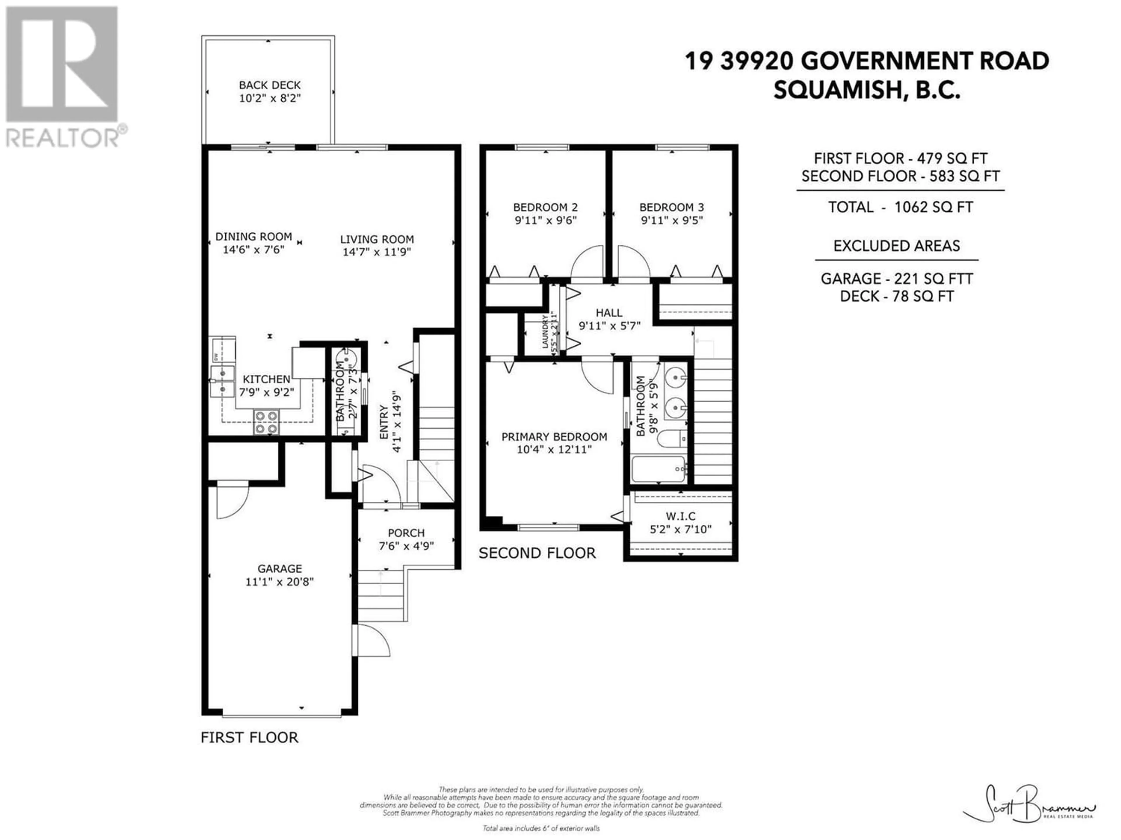 Floor plan for 19 39920 GOVERNMENT ROAD, Squamish British Columbia V8B0G5