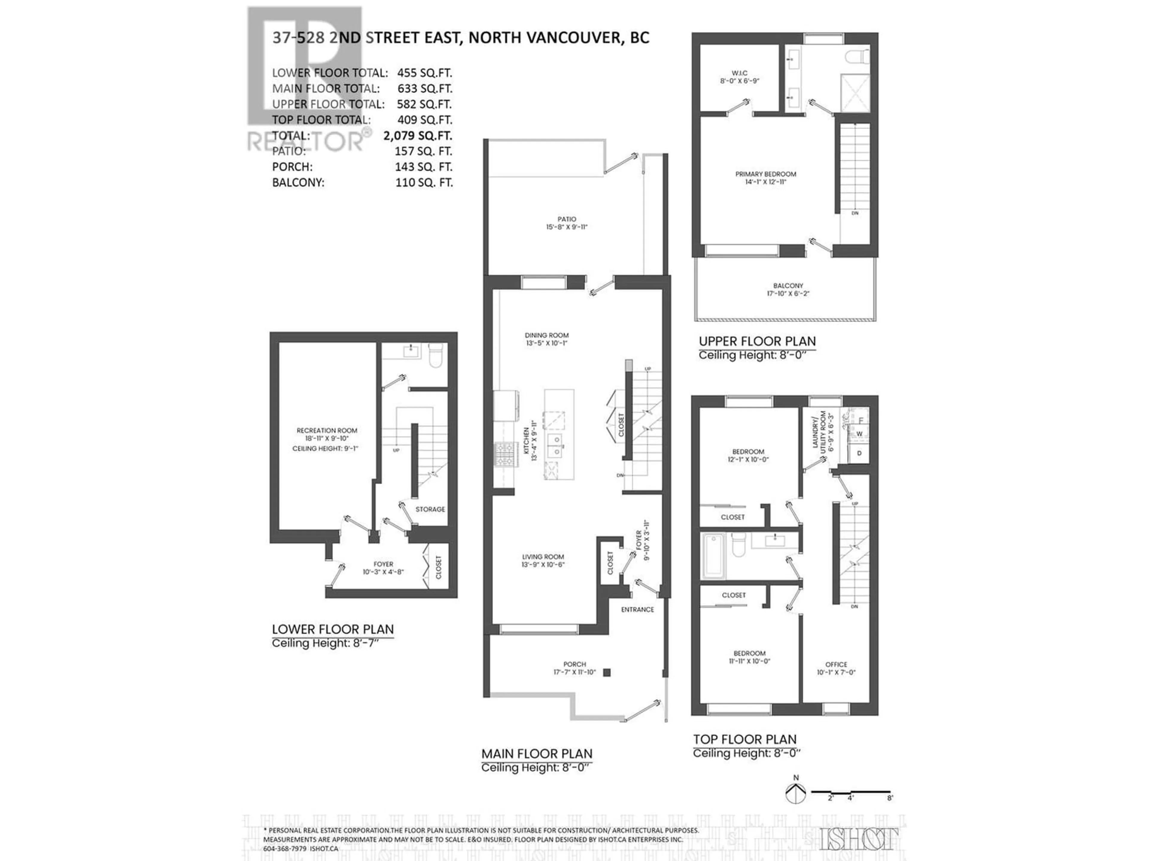 Floor plan for 37 528 E 2ND STREET, North Vancouver British Columbia V7L0G8