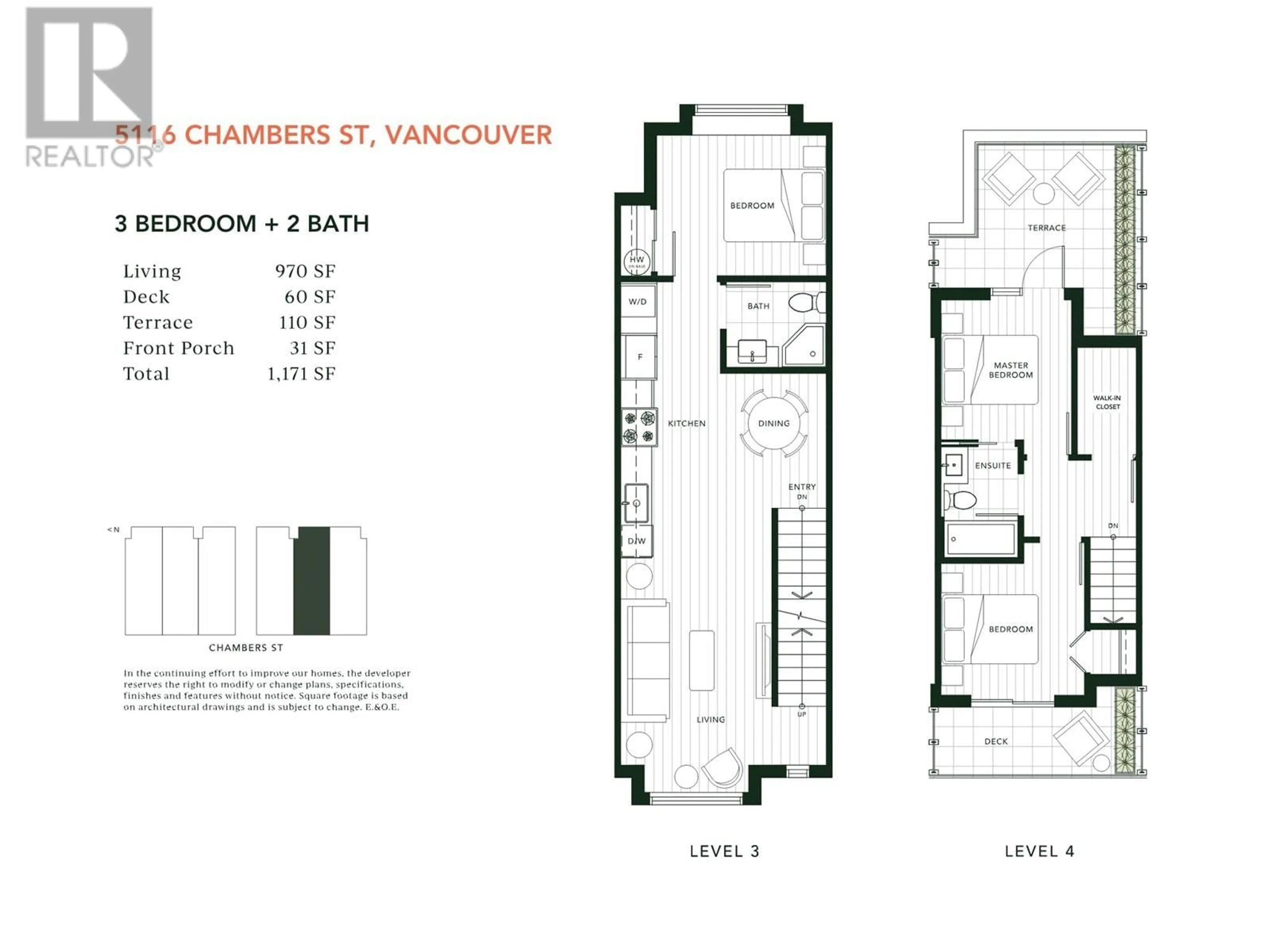 Floor plan for 5116 CHAMBERS STREET, Vancouver British Columbia V5R3L9