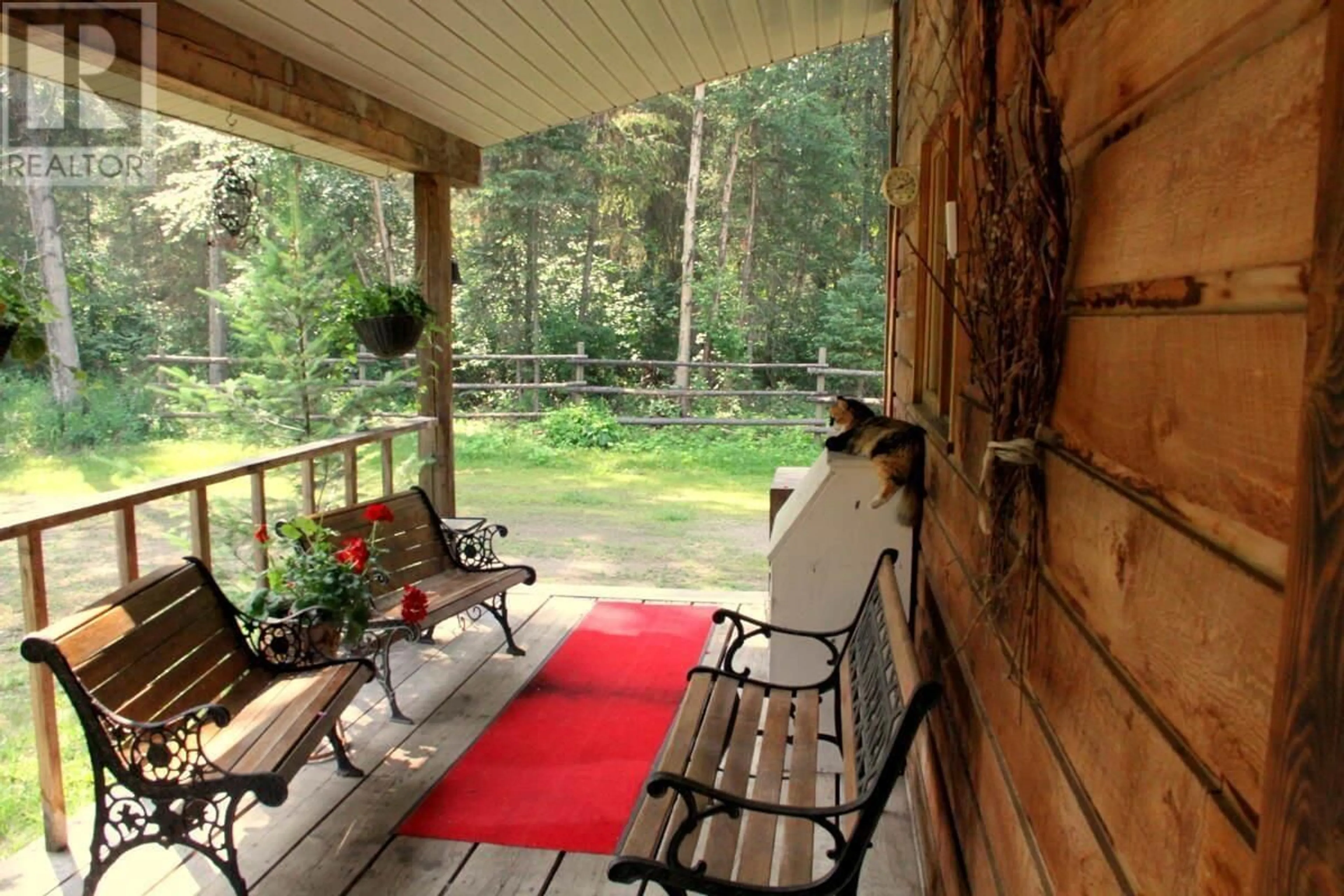 Patio, forest/trees view for 3222 BEAVER VALLEY ROAD, Horsefly British Columbia V0L1G0