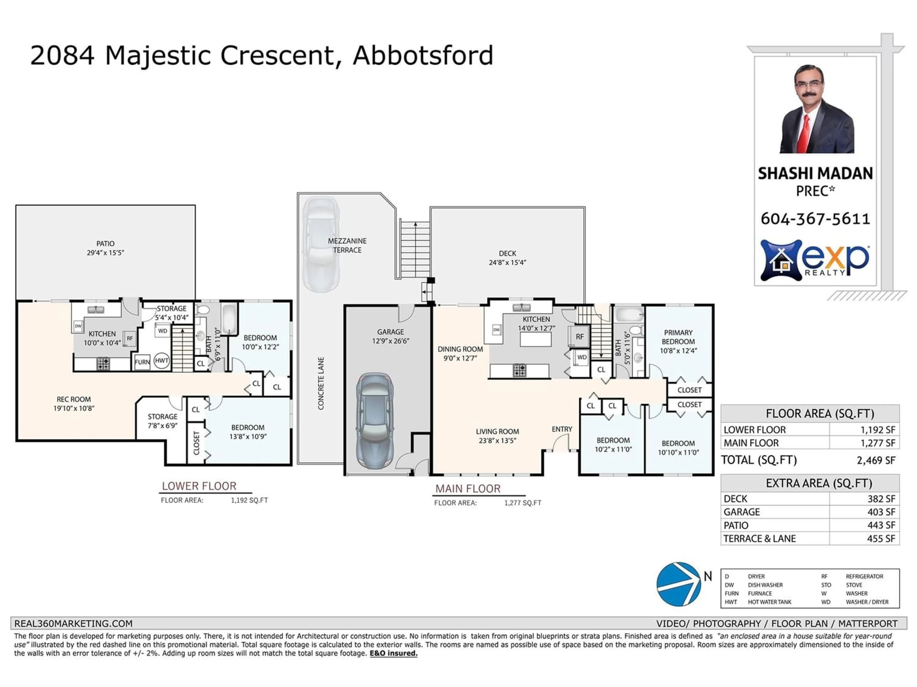 Floor plan for 2084 MAJESTIC CRESCENT, Abbotsford British Columbia V2T3G1