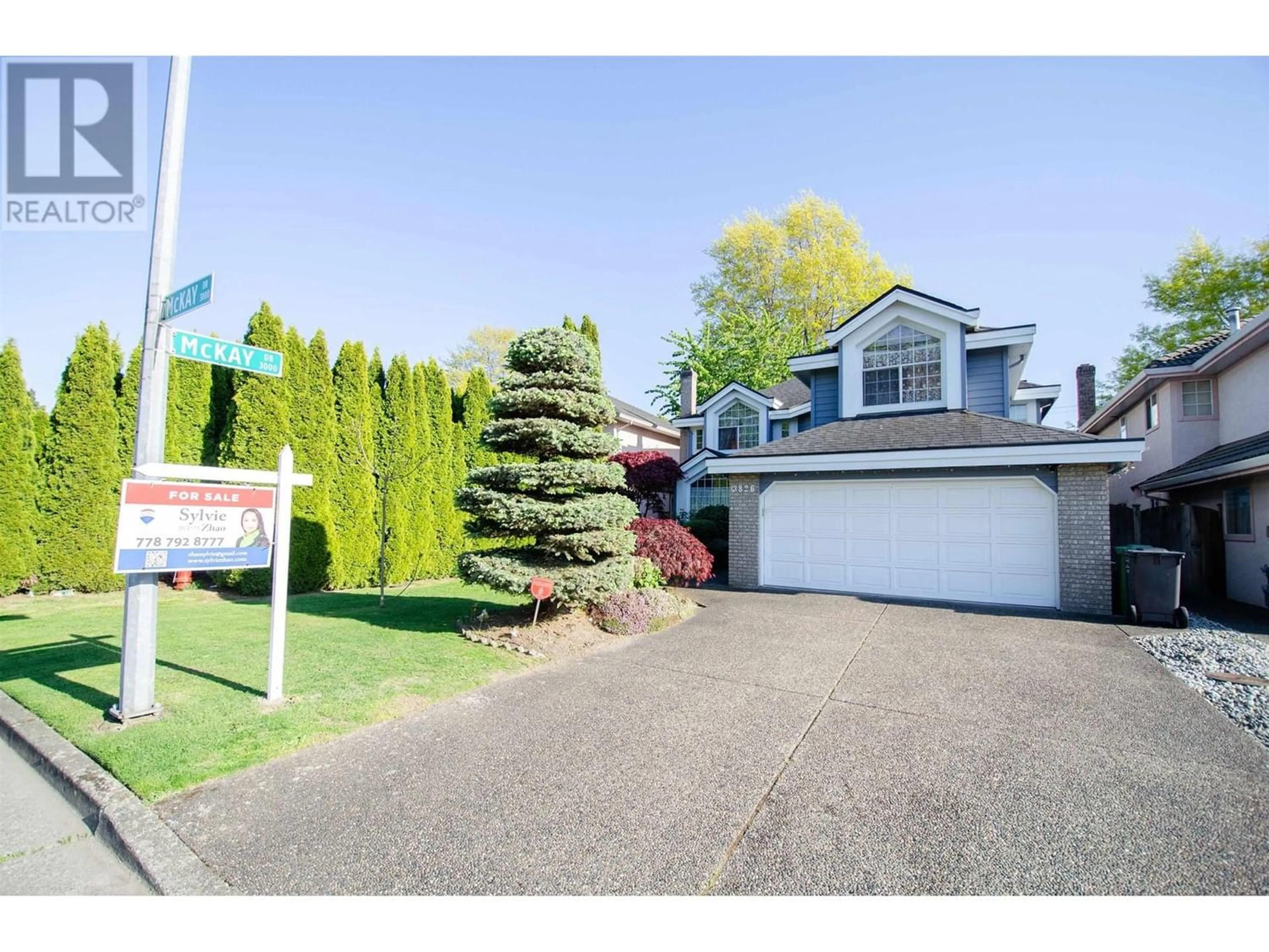 Frontside or backside of a home for 3826 MCKAY DRIVE, Richmond British Columbia V6X3R5