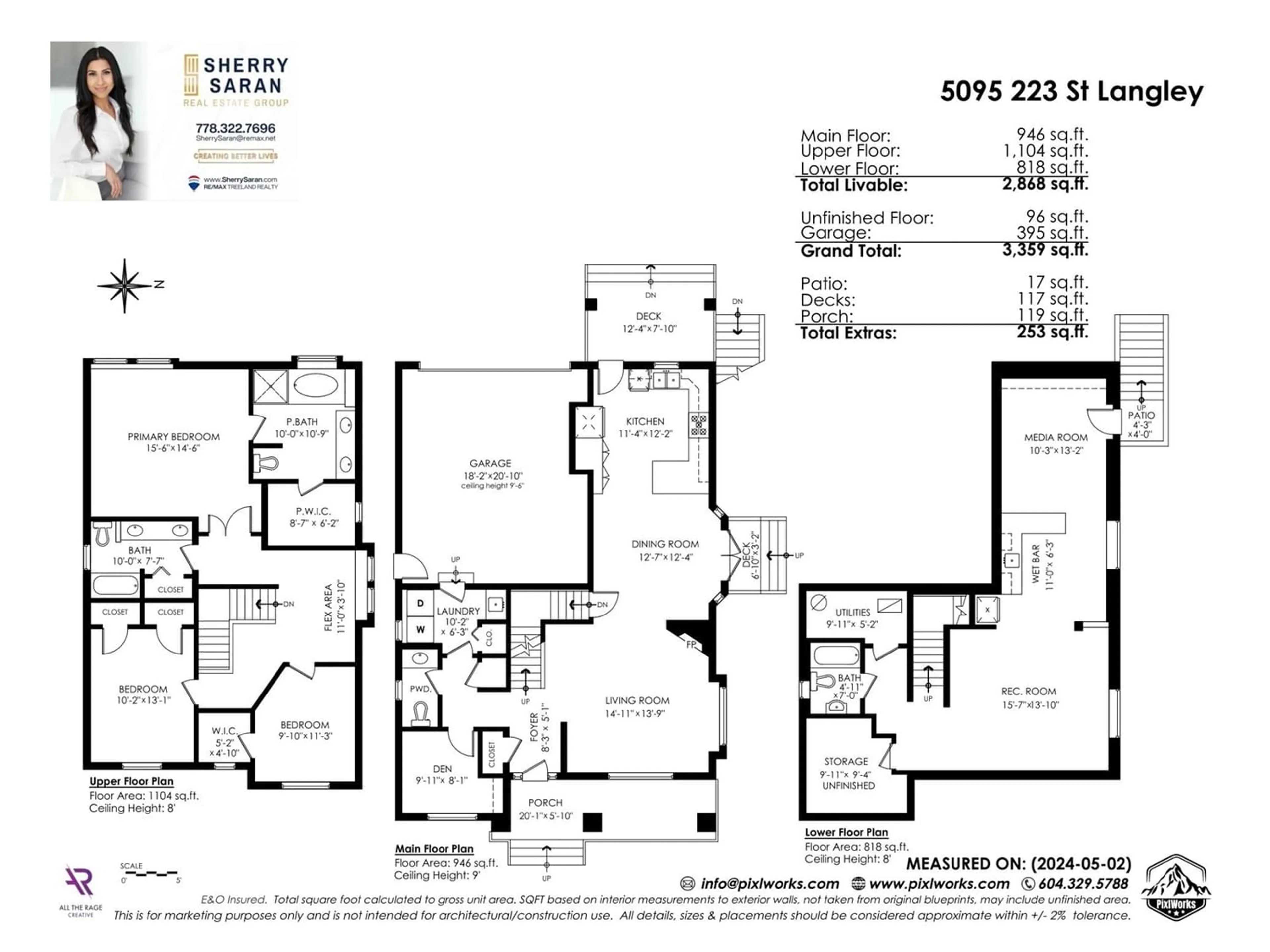 Floor plan for 5095 223 STREET, Langley British Columbia V2Y2T9