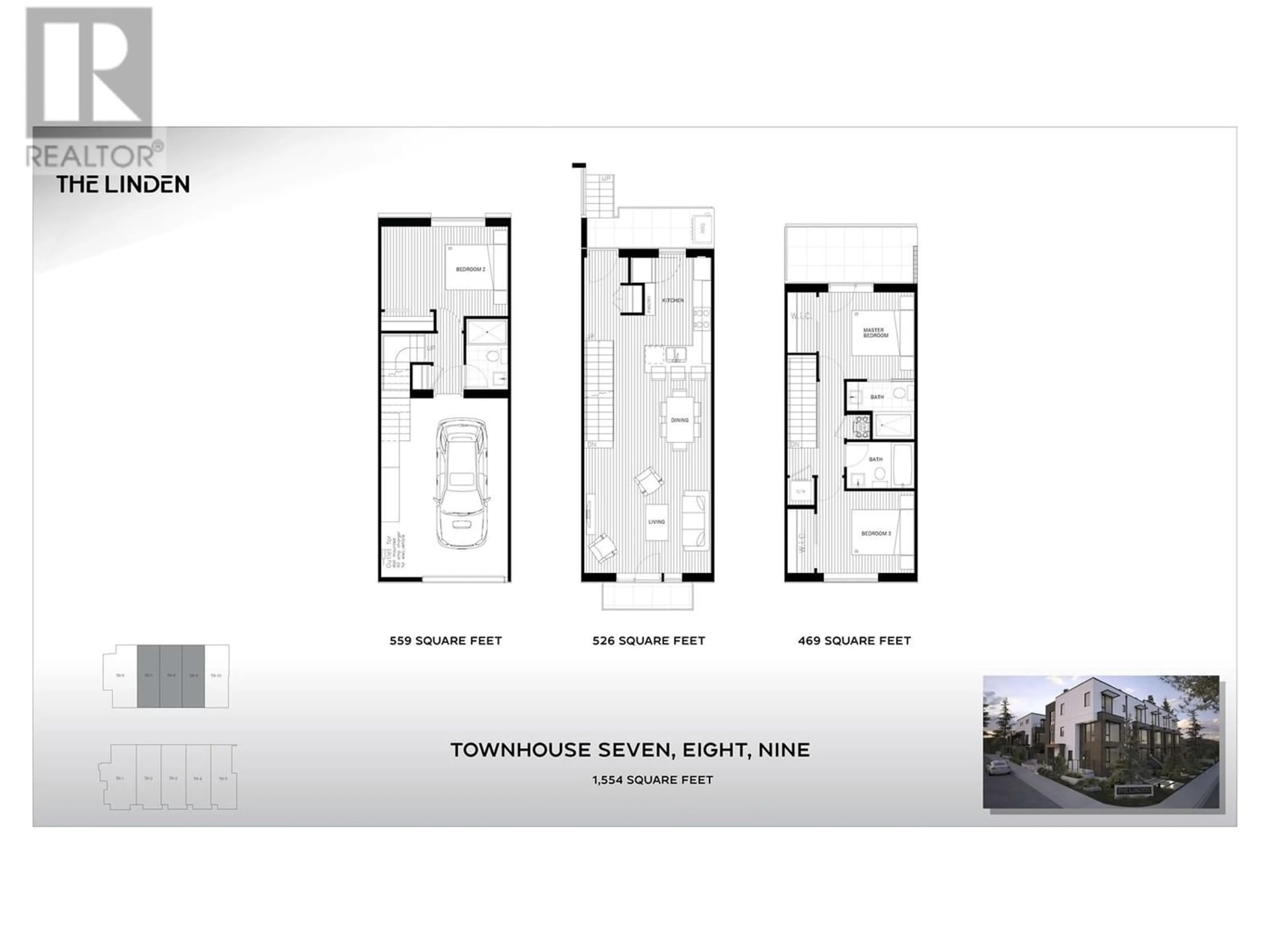 Floor plan for TH8 610 E 3RD STREET, North Vancouver British Columbia V7L1G7