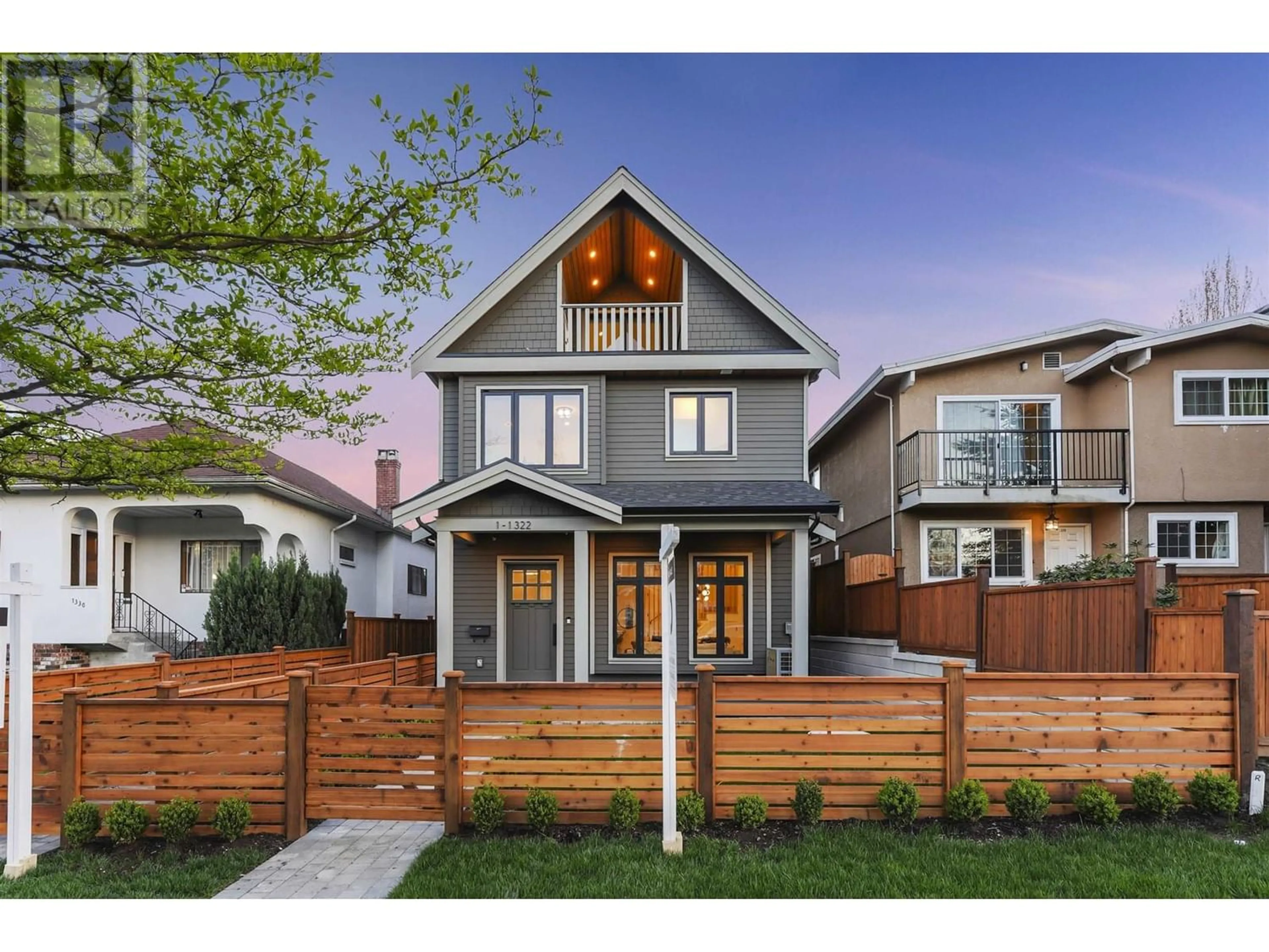 Frontside or backside of a home for 1 1322 E 13TH AVENUE, Vancouver British Columbia V5N2B6