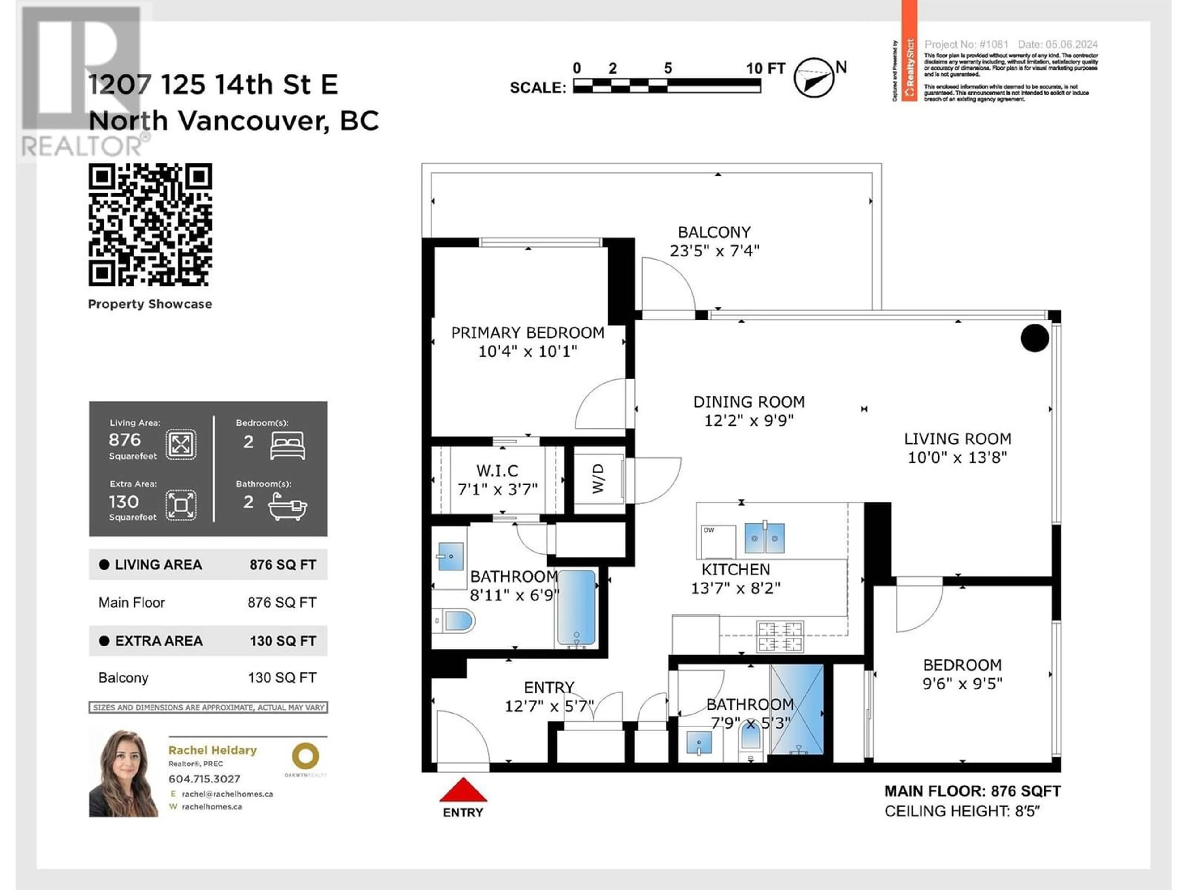 Floor plan for 1207 125 E 14TH STREET, North Vancouver British Columbia V7L0E6