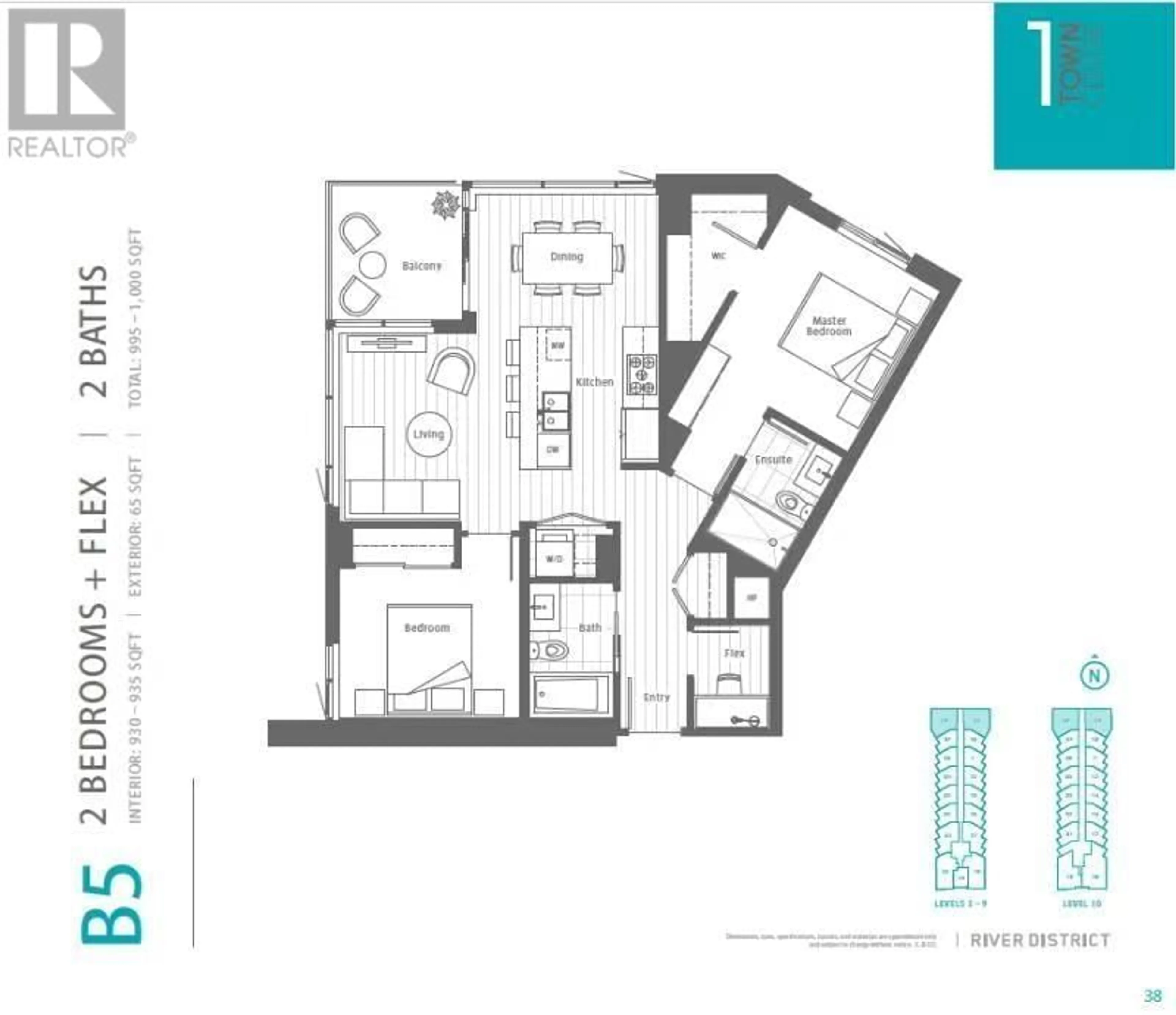 Floor plan for 608 3557 SAWMILL CRESCENT, Vancouver British Columbia V5S0E2