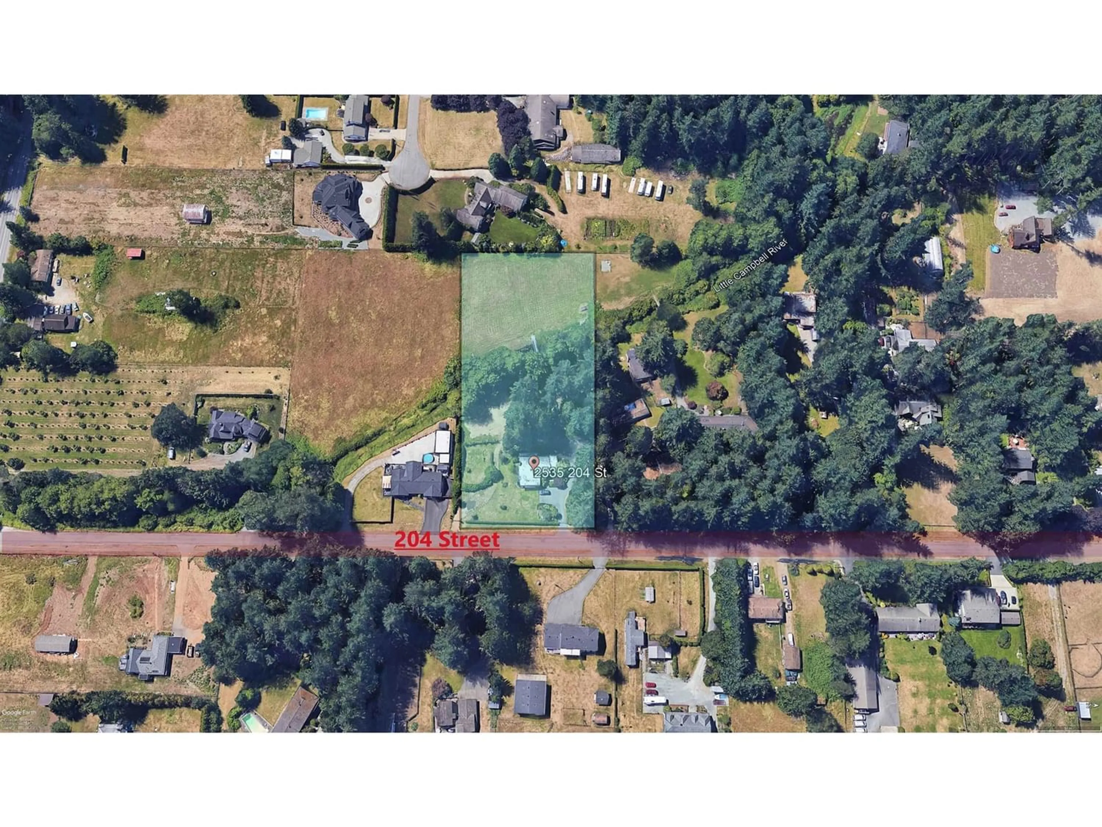 Fenced yard for 2535 204 STREET, Langley British Columbia V2Z2B6