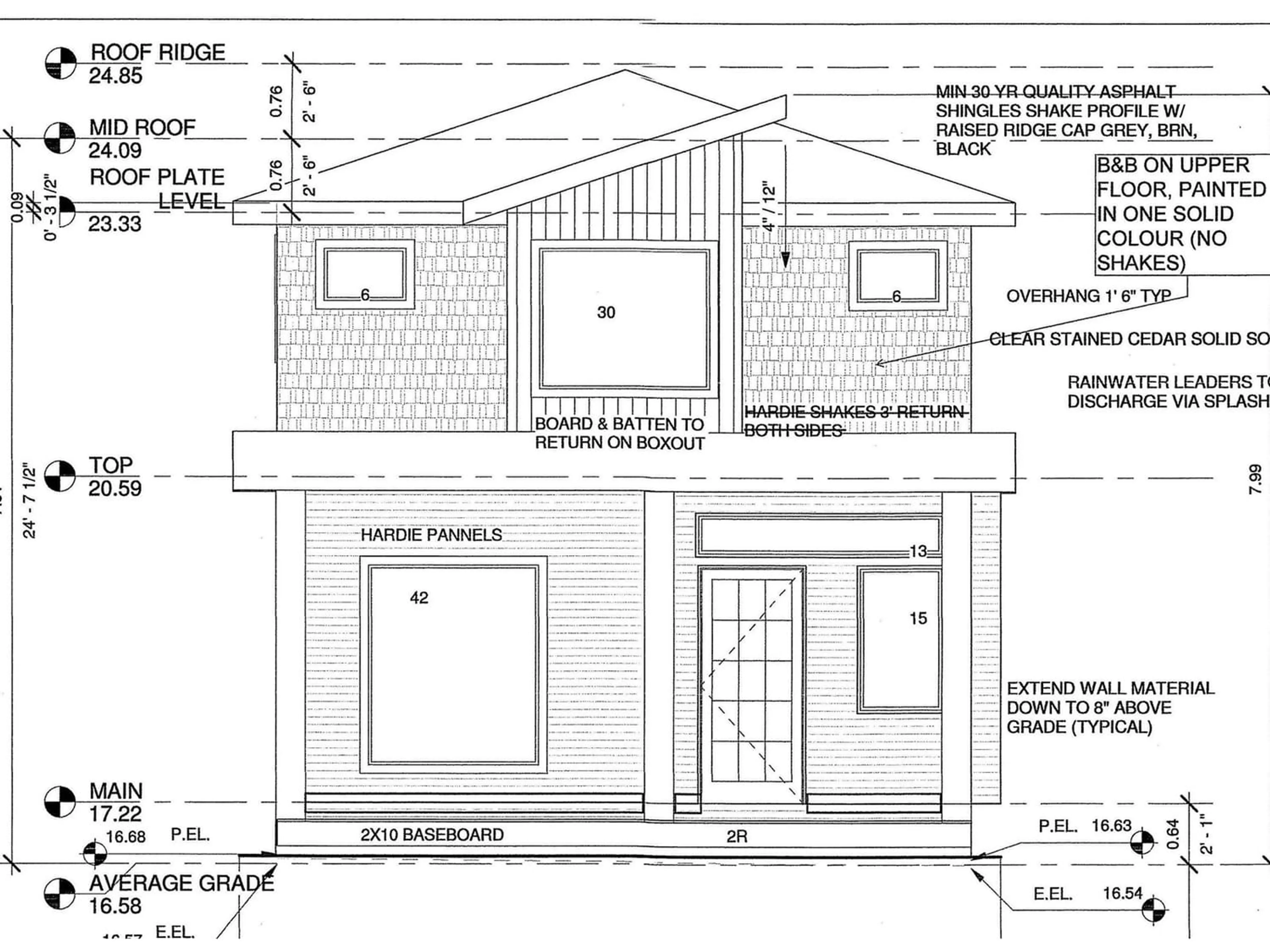 Floor plan for 17140 1 AVENUE, Surrey British Columbia V3Z9R2