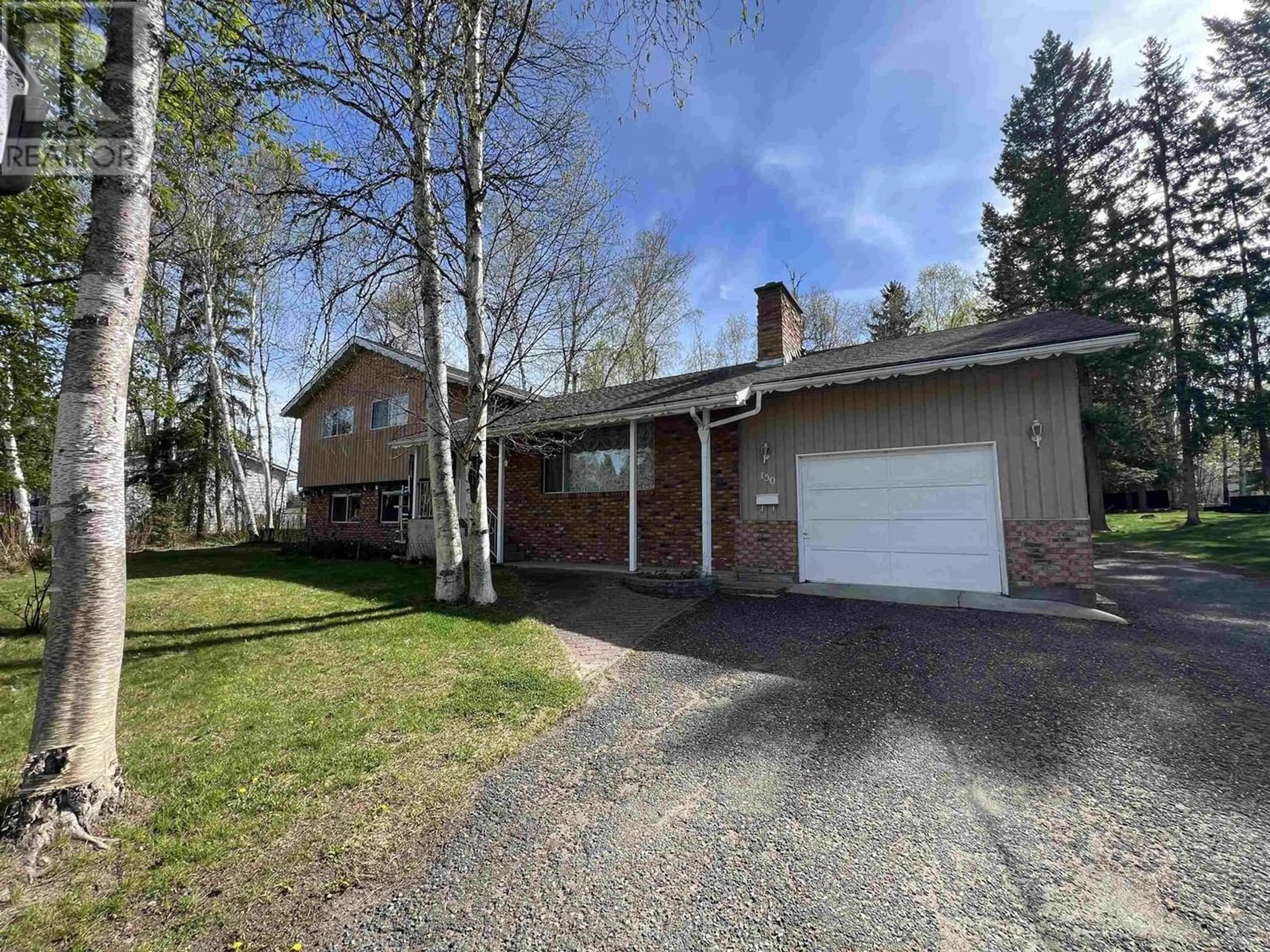 Frontside or backside of a home for 150 S ENEMARK ROAD, Quesnel British Columbia V2J4G7