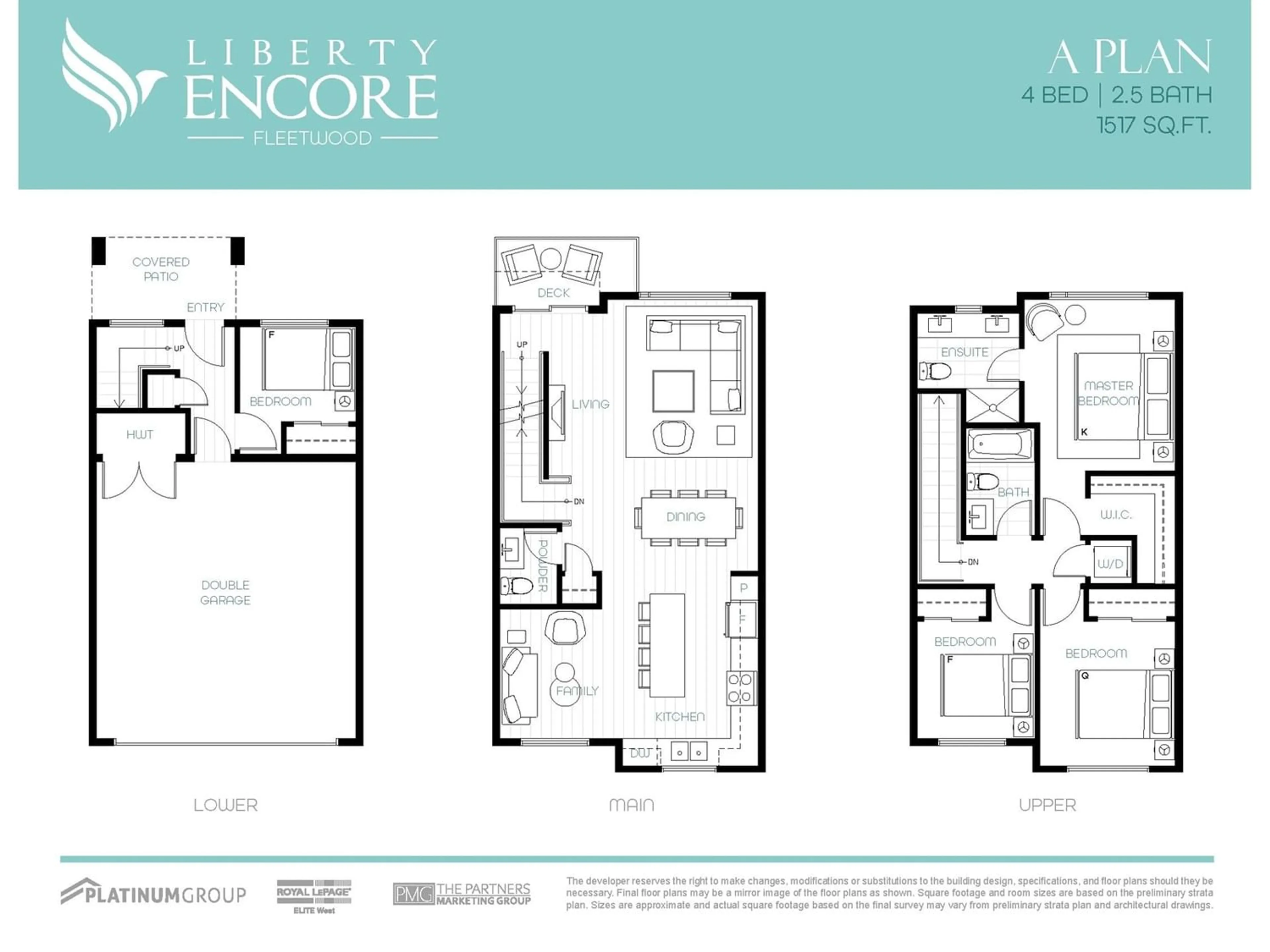 Floor plan for 8 17155 79A AVENUE, Surrey British Columbia V0V0V0