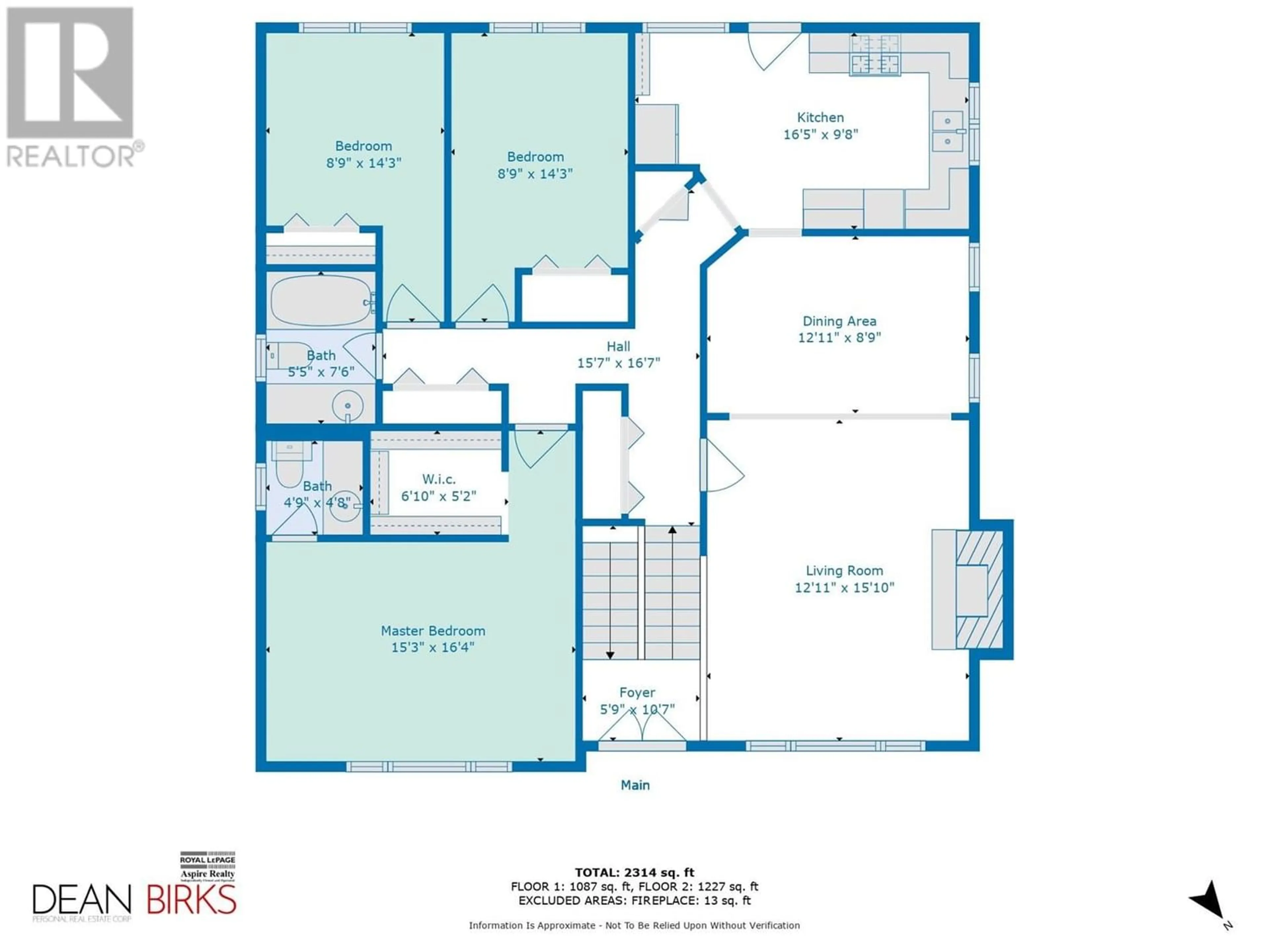 Floor plan for 7567 ST PATRICK PLACE, Prince George British Columbia V2N4E9