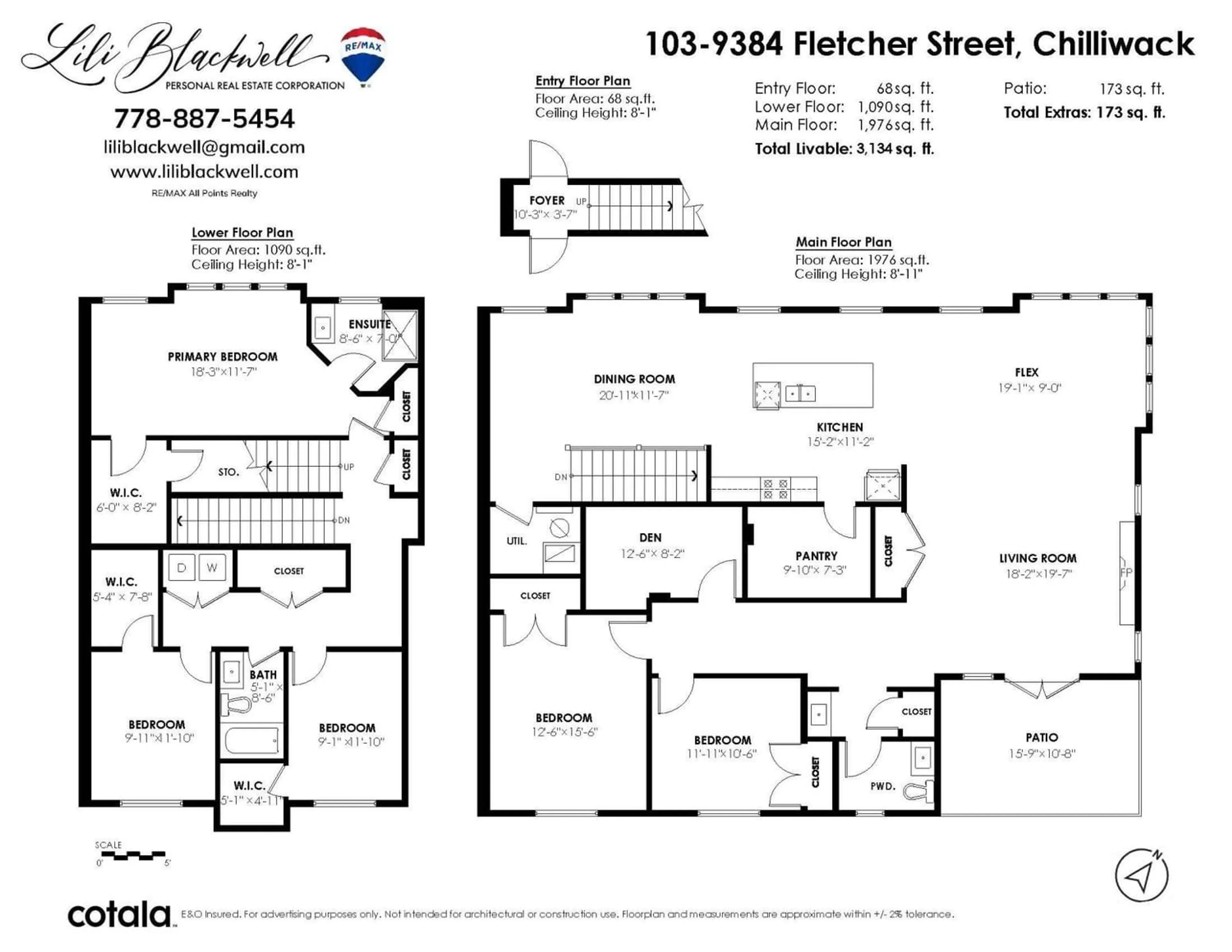 Floor plan for 103 9384 FLETCHER STREET, Chilliwack British Columbia V2P4Z2