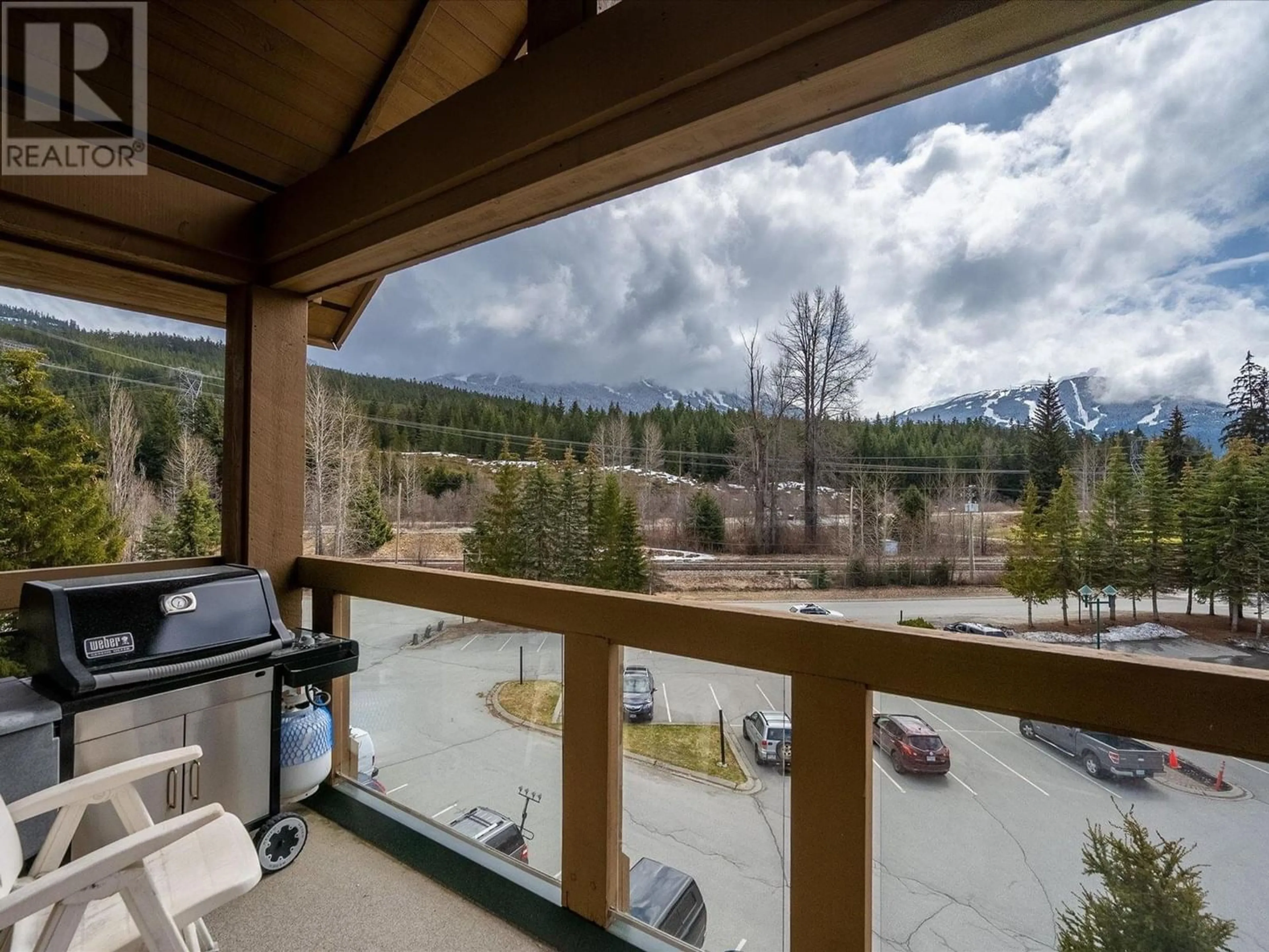 Patio, the view of mountain for 307 8080 NICKLAUS NORTH BOULEVARD, Whistler British Columbia V8E1J7