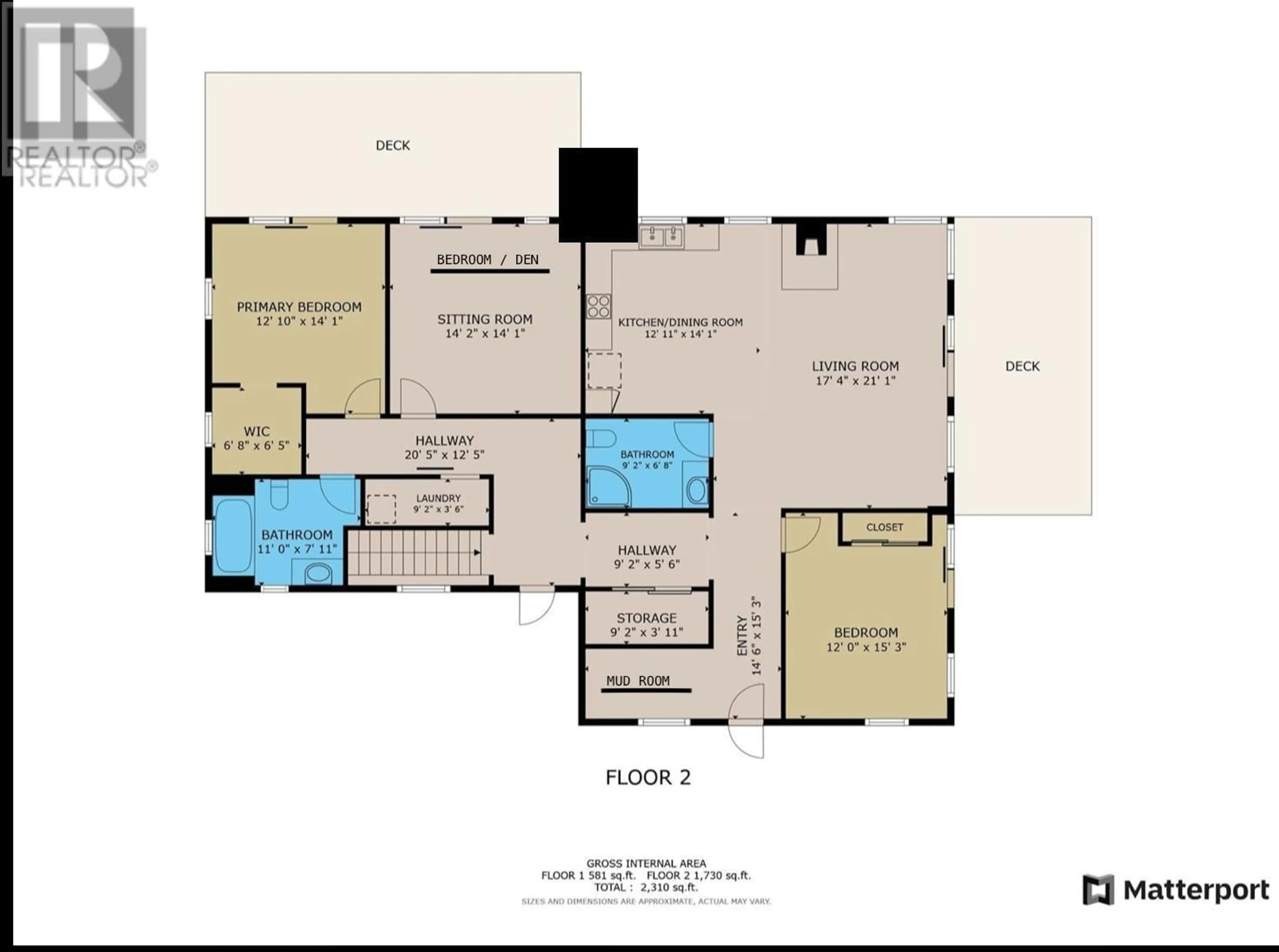Floor plan for 6627 MCNOLTY ROAD, 100 Mile House British Columbia V0K1X3