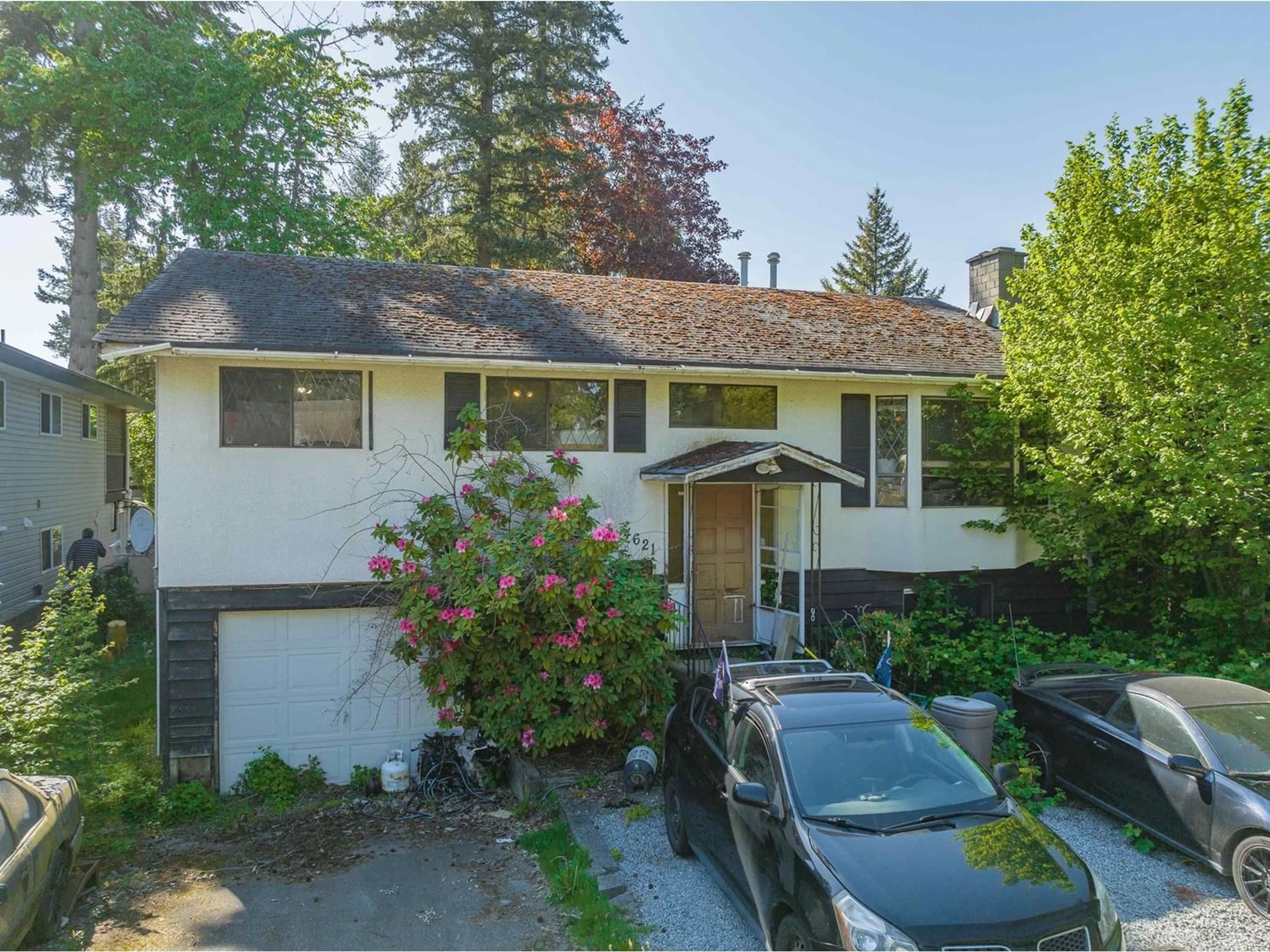 Frontside or backside of a home for 4621 197A STREET, Langley British Columbia V3A5H7