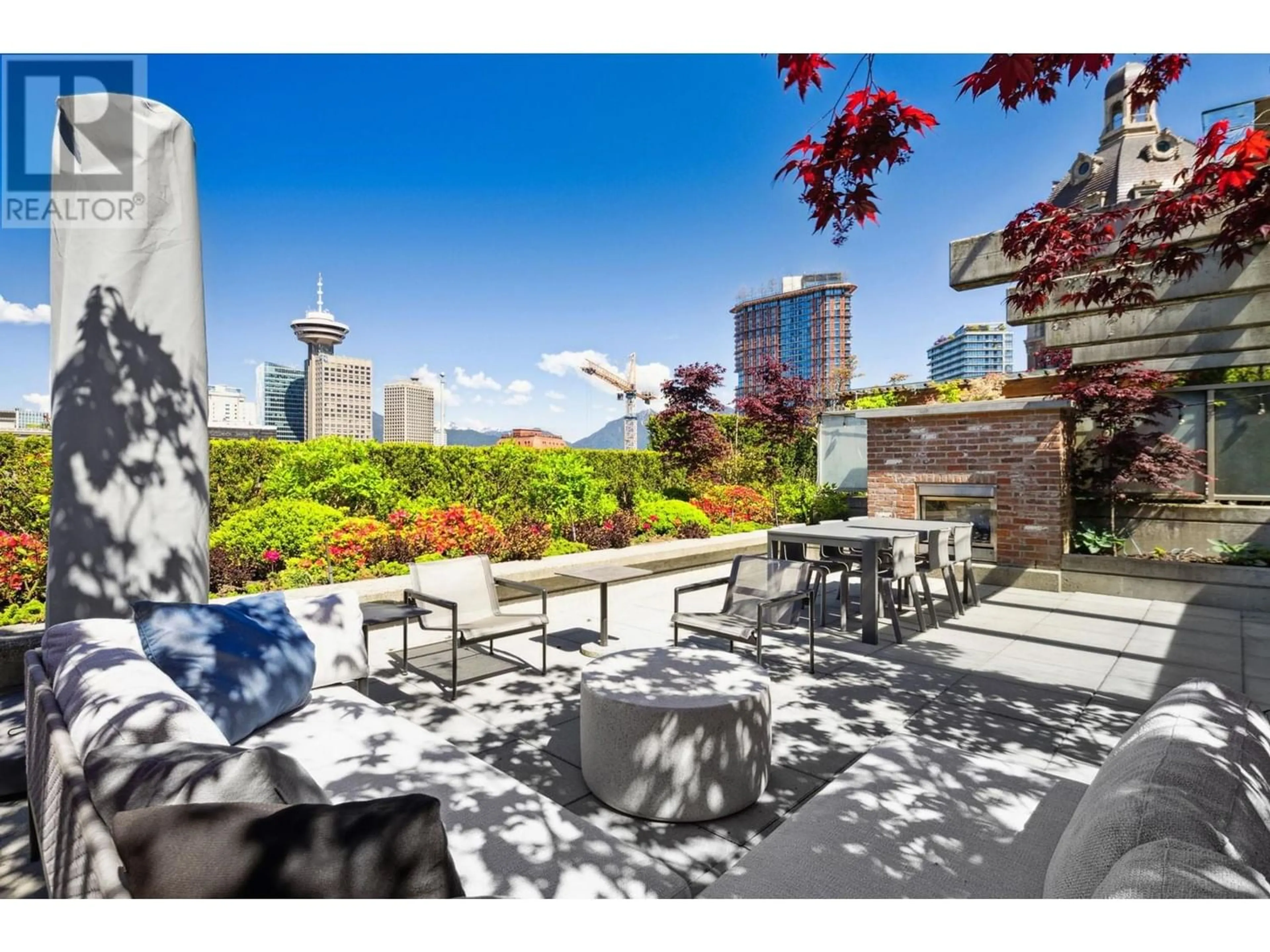 Patio for 701 546 BEATTY STREET, Vancouver British Columbia V6B0C5