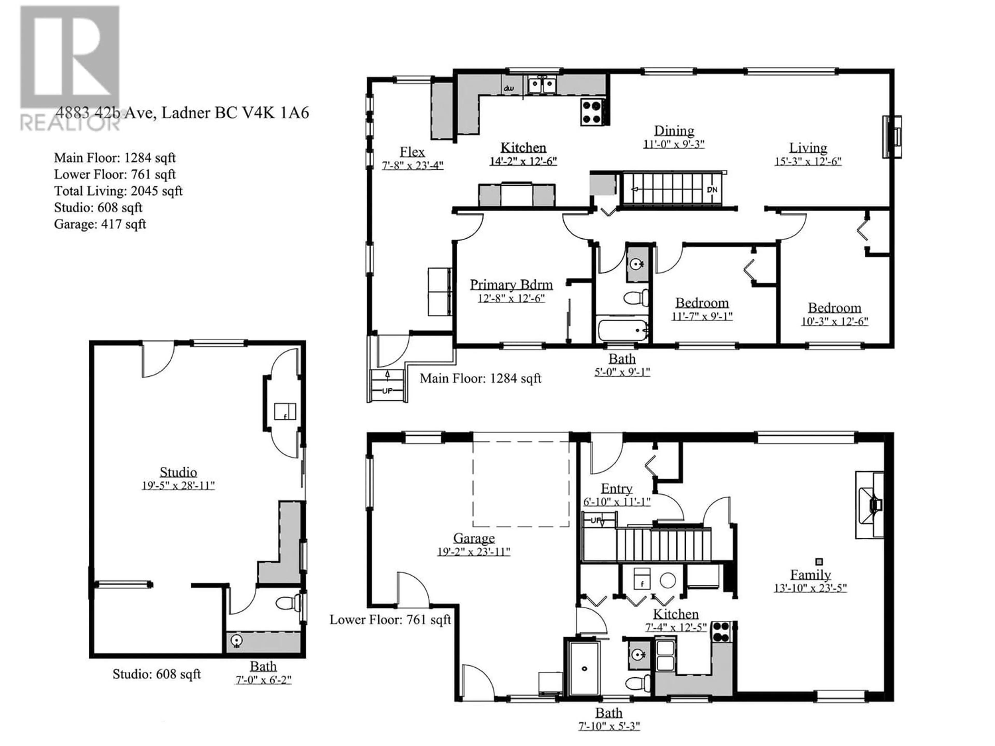 Floor plan for 4883 42B AVENUE, Delta British Columbia V4K1A6