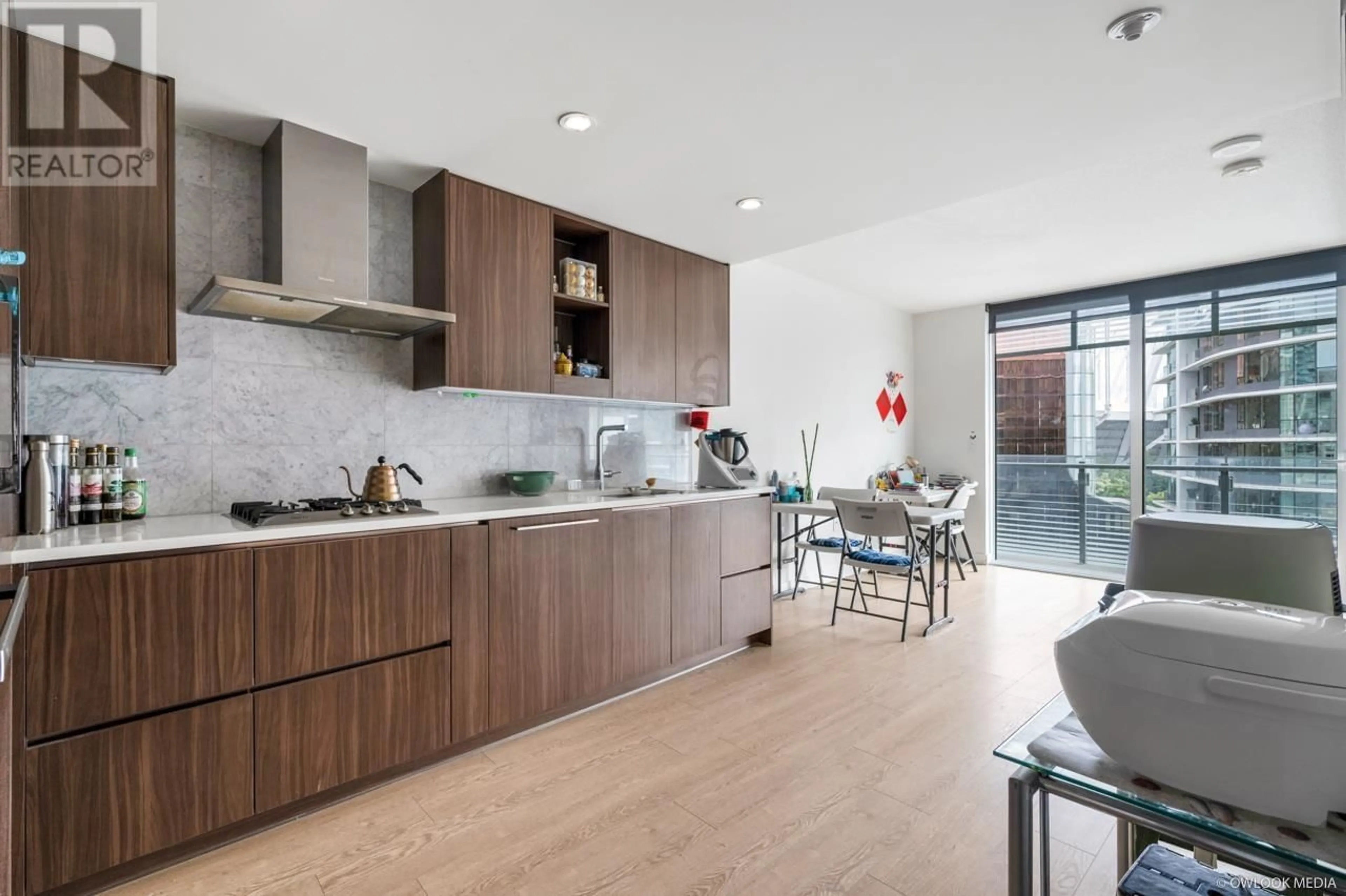 Open concept kitchen, unknown for 1409 - 89 NELSON STREET, Vancouver British Columbia V6Z0E7