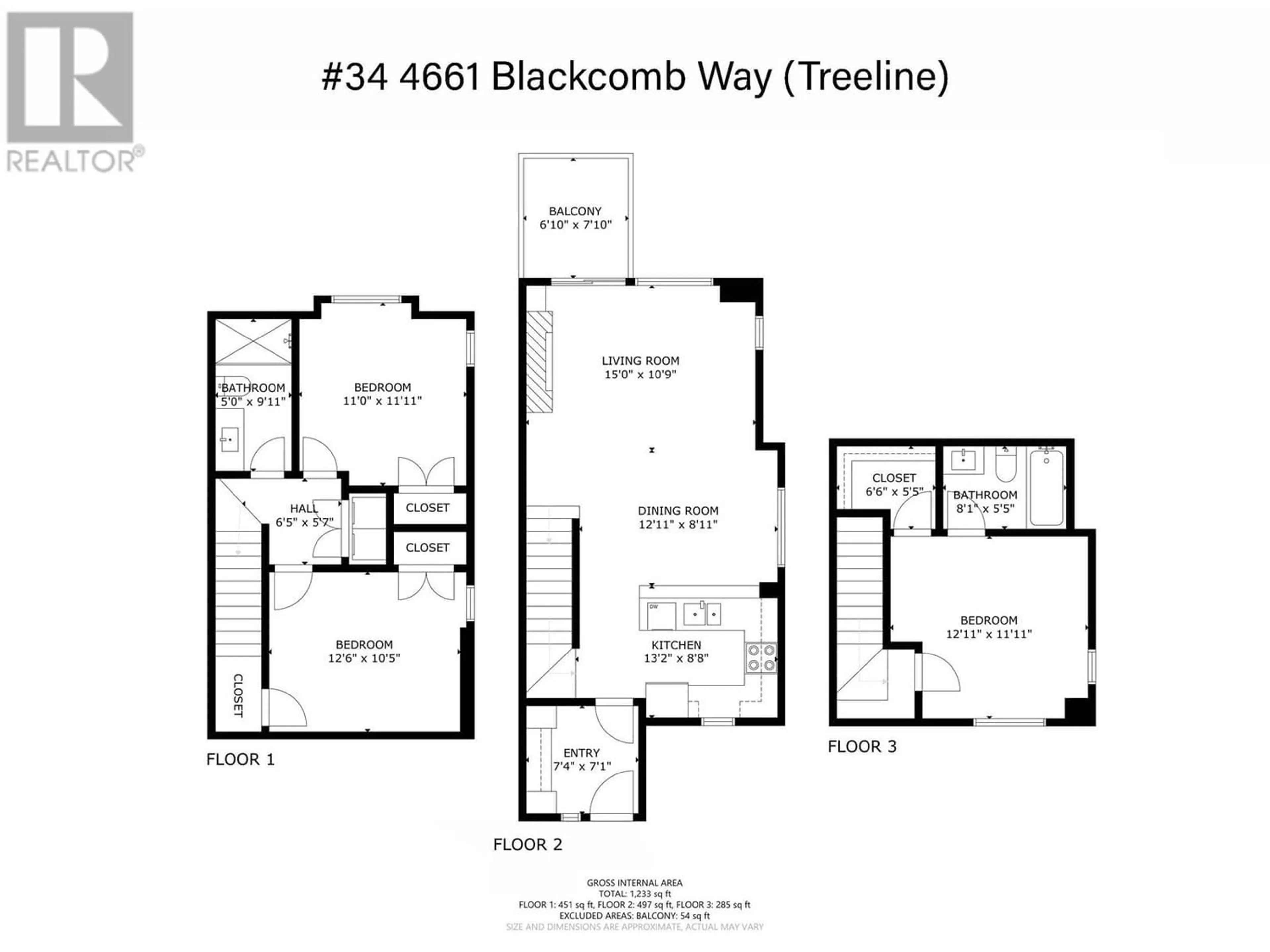 Floor plan for 34 4661 BLACKCOMB WAY, Whistler British Columbia V8E0Z1