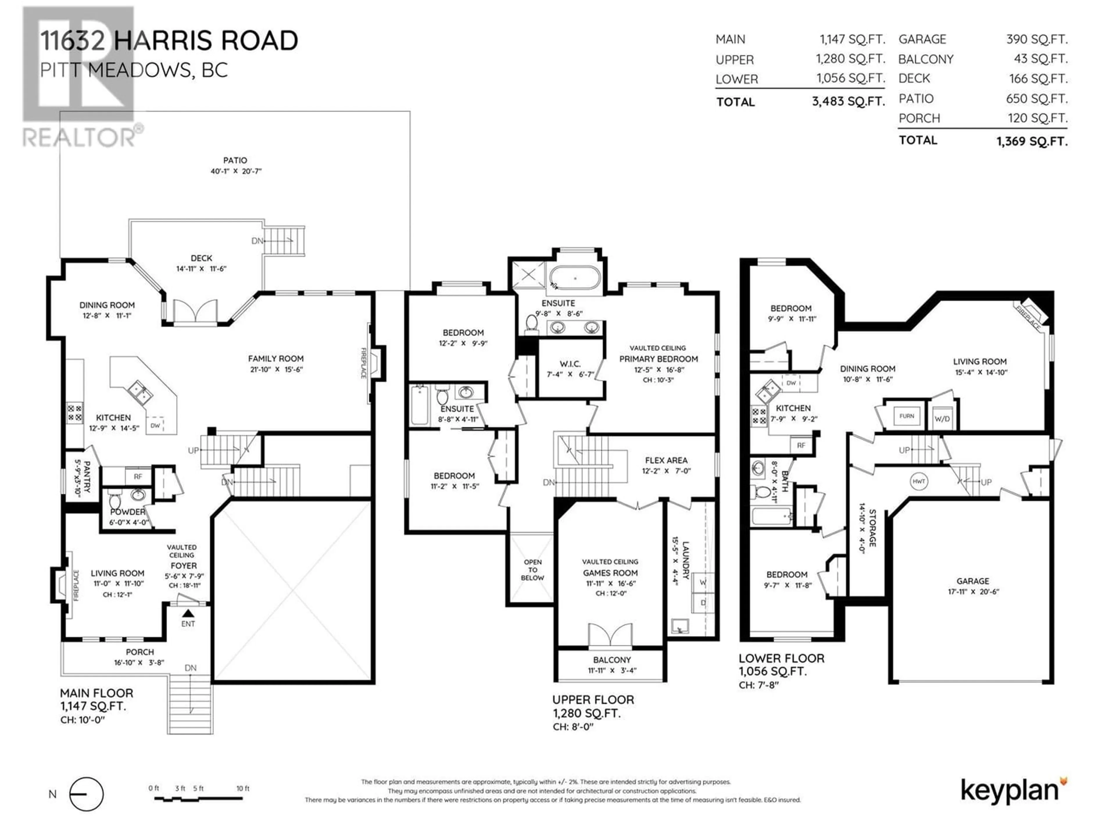 Floor plan for 11632 HARRIS ROAD, Pitt Meadows British Columbia V3Y0B1