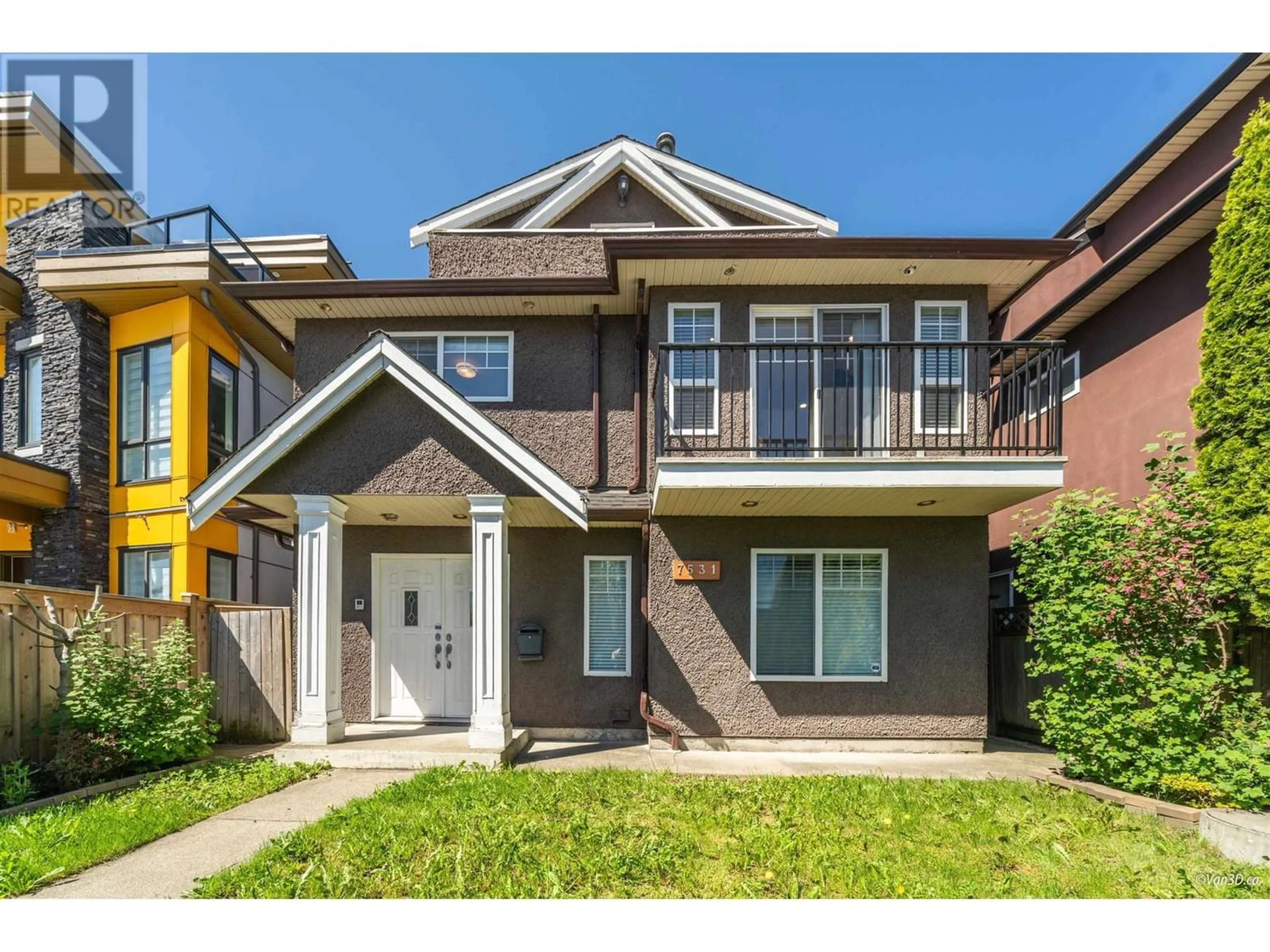 Frontside or backside of a home for 7531 OAK STREET, Vancouver British Columbia V6P4A4