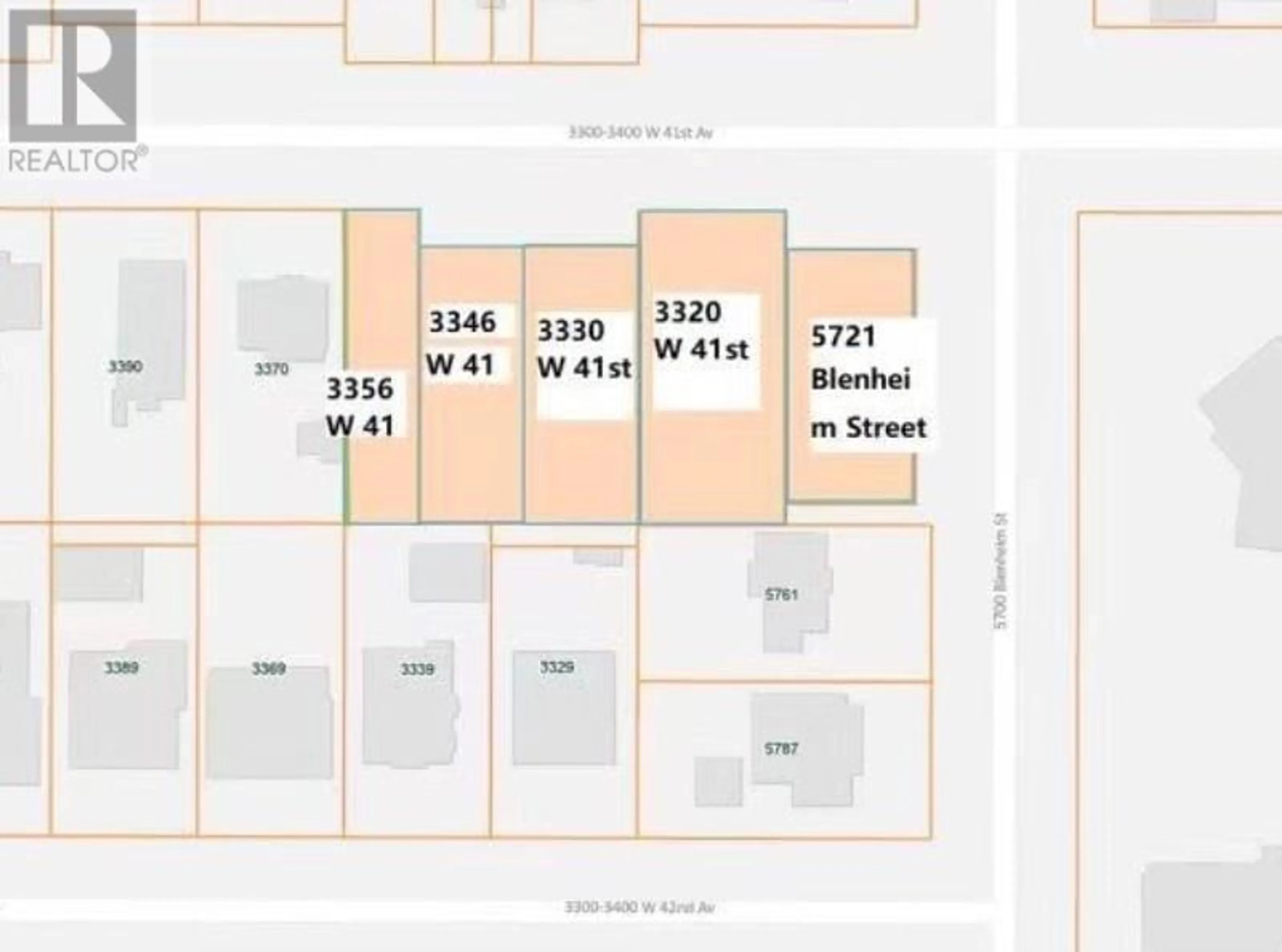 Picture of a map for 3356 41ST AVENUE, Vancouver British Columbia V6N3E4