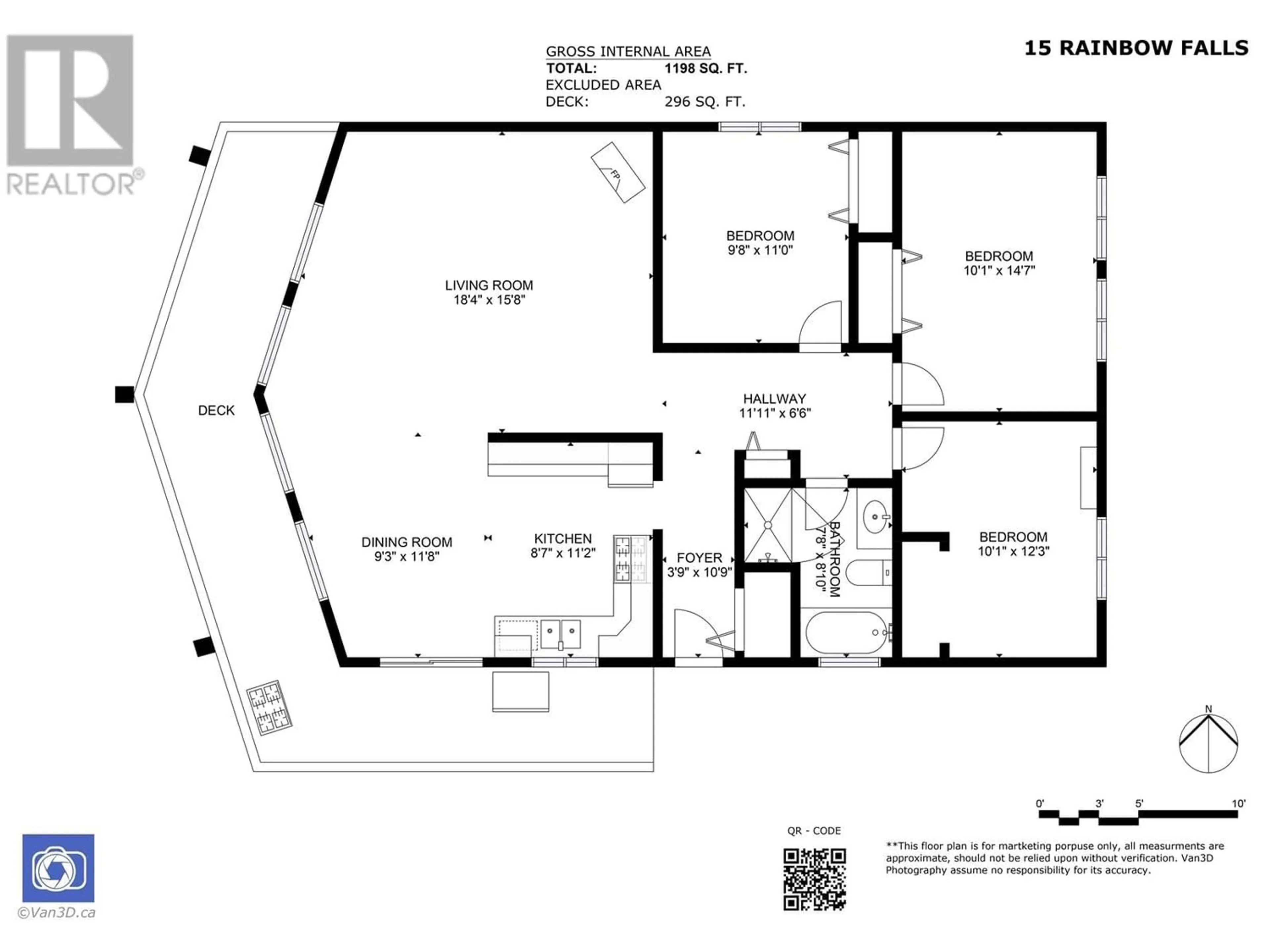 Floor plan for LOT 15 RAINBOW FALLS, Pitt Meadows British Columbia V3Y1Z1