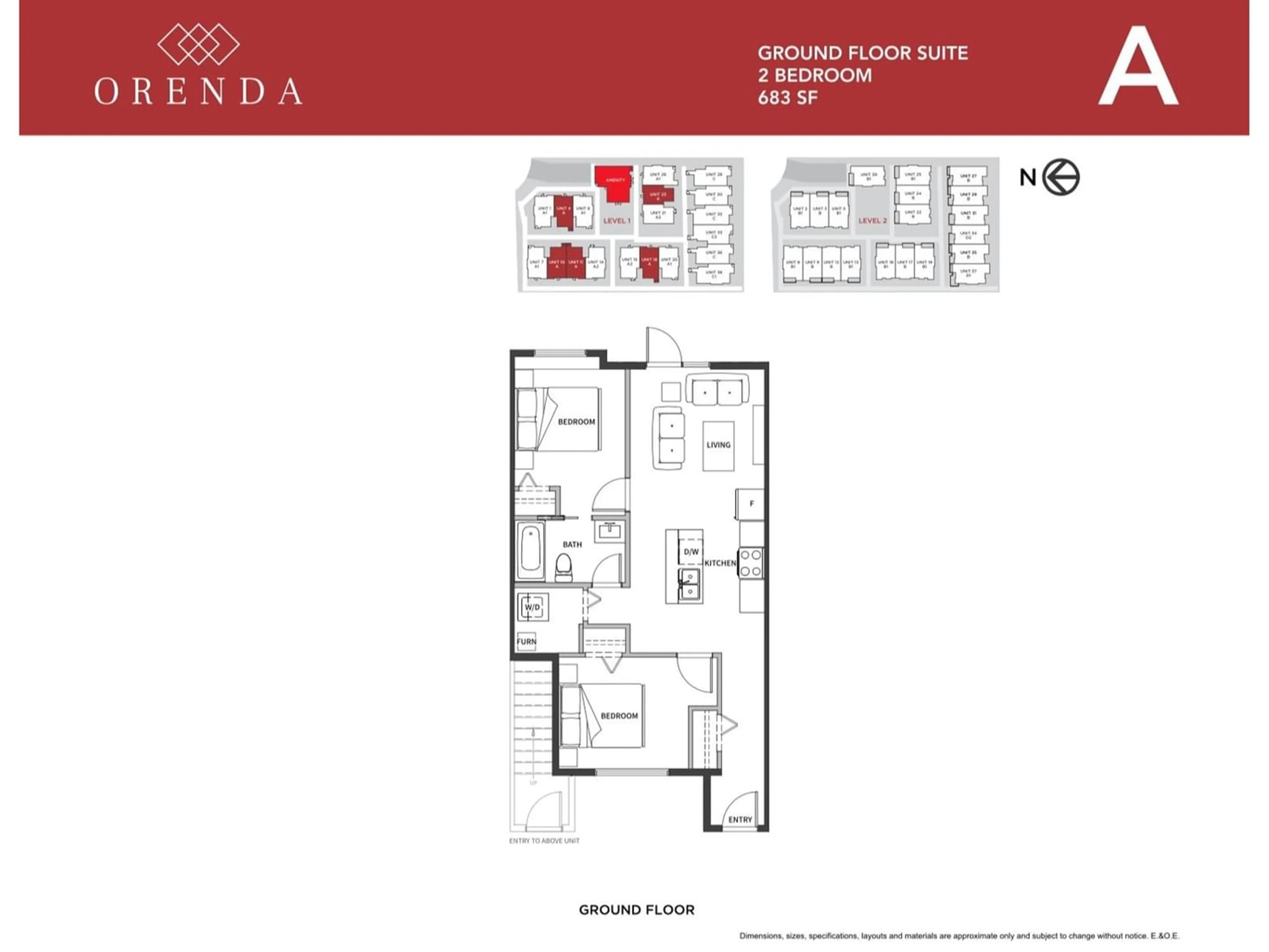 Floor plan for 23 18855 72 AVENUE, Surrey British Columbia V4N6X2