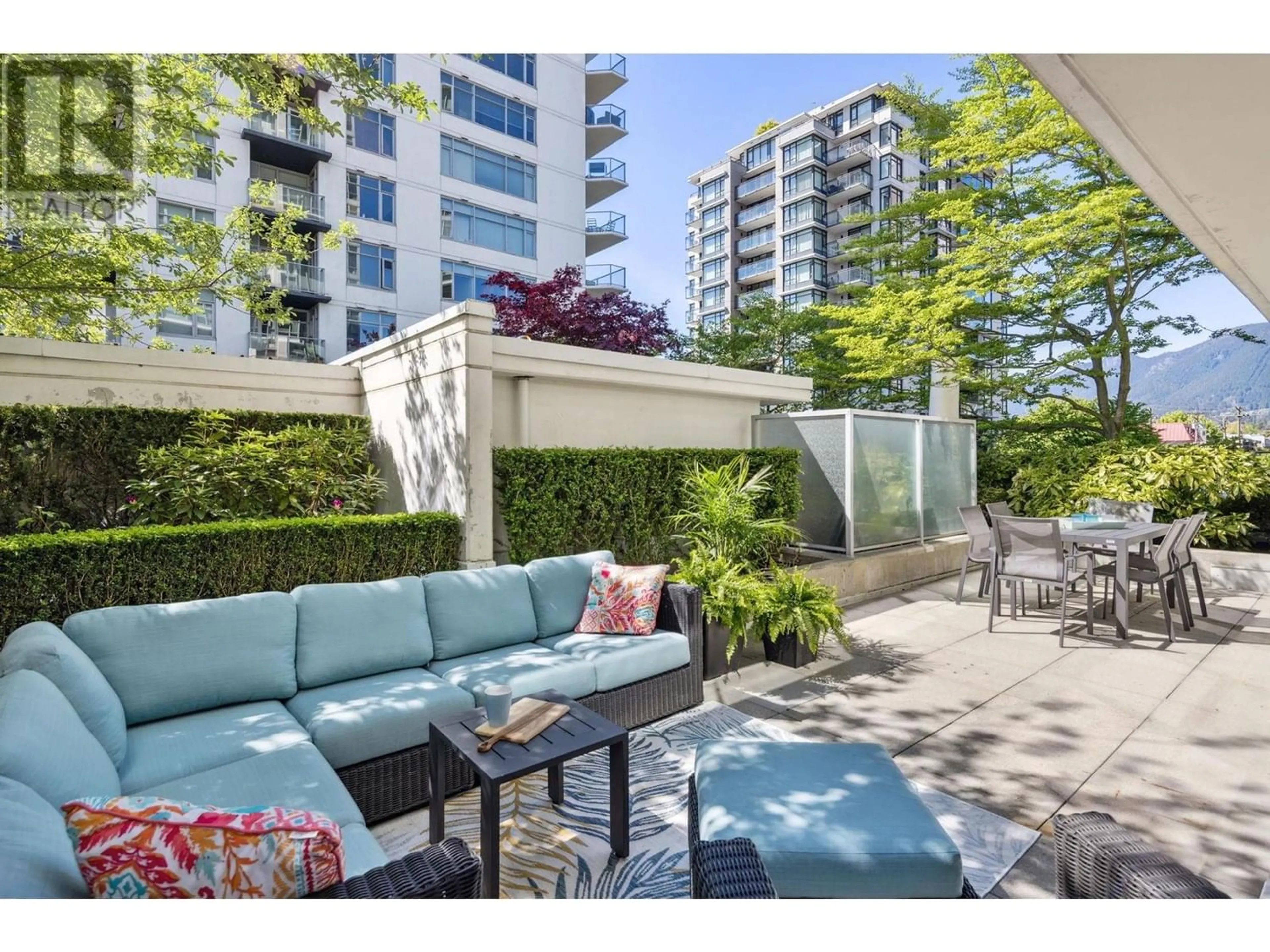 Patio for 307 158 W 13TH STREET, North Vancouver British Columbia V7M0A7