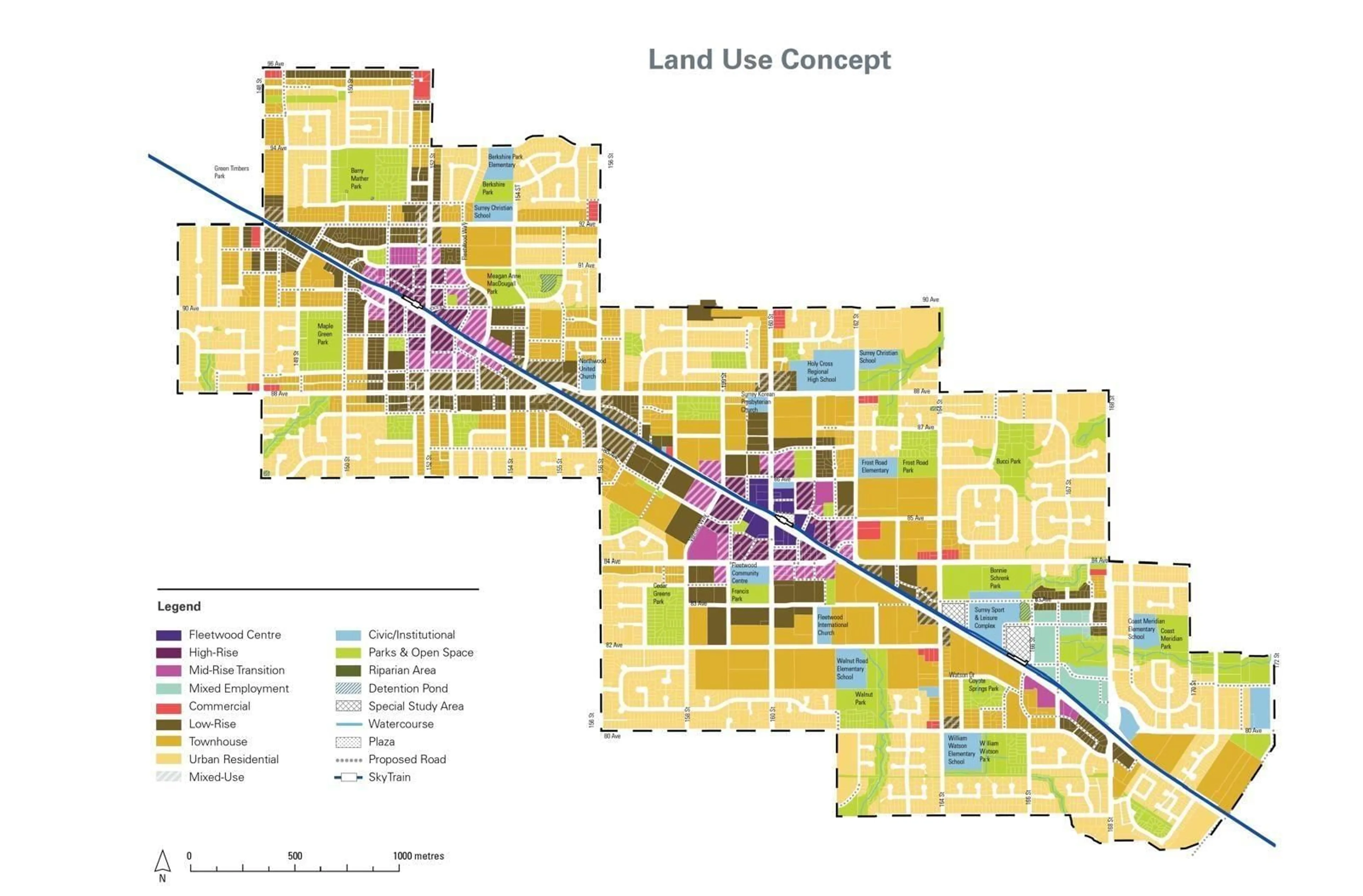 Picture of a map for 9350 152ND, Surrey British Columbia V3R4G2