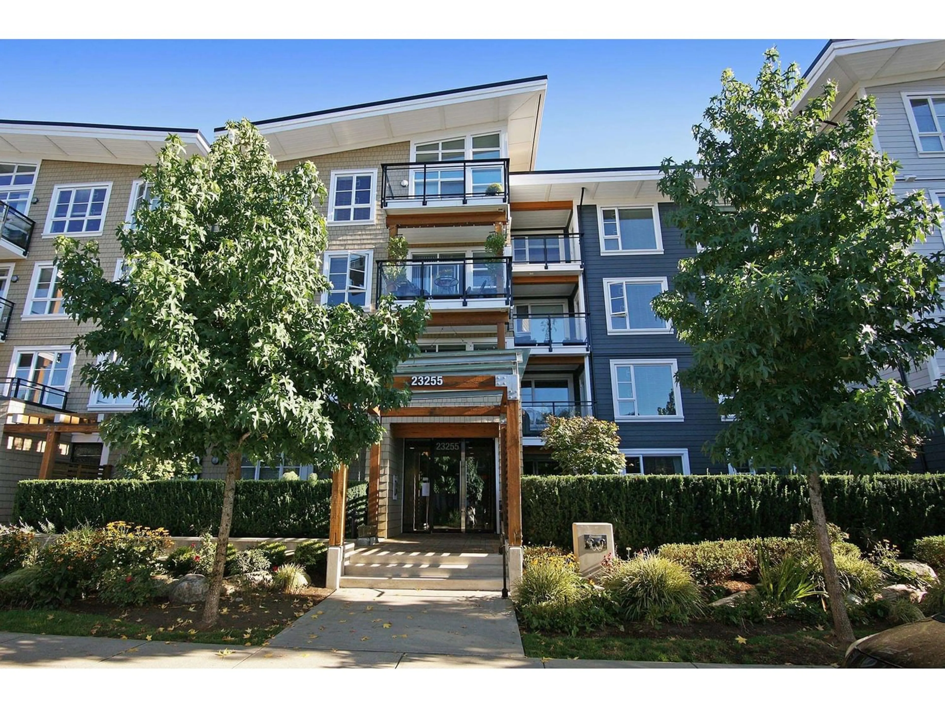 A pic from exterior of the house or condo for 404 23255 BILLY BROWN ROAD, Langley British Columbia V1M0C8
