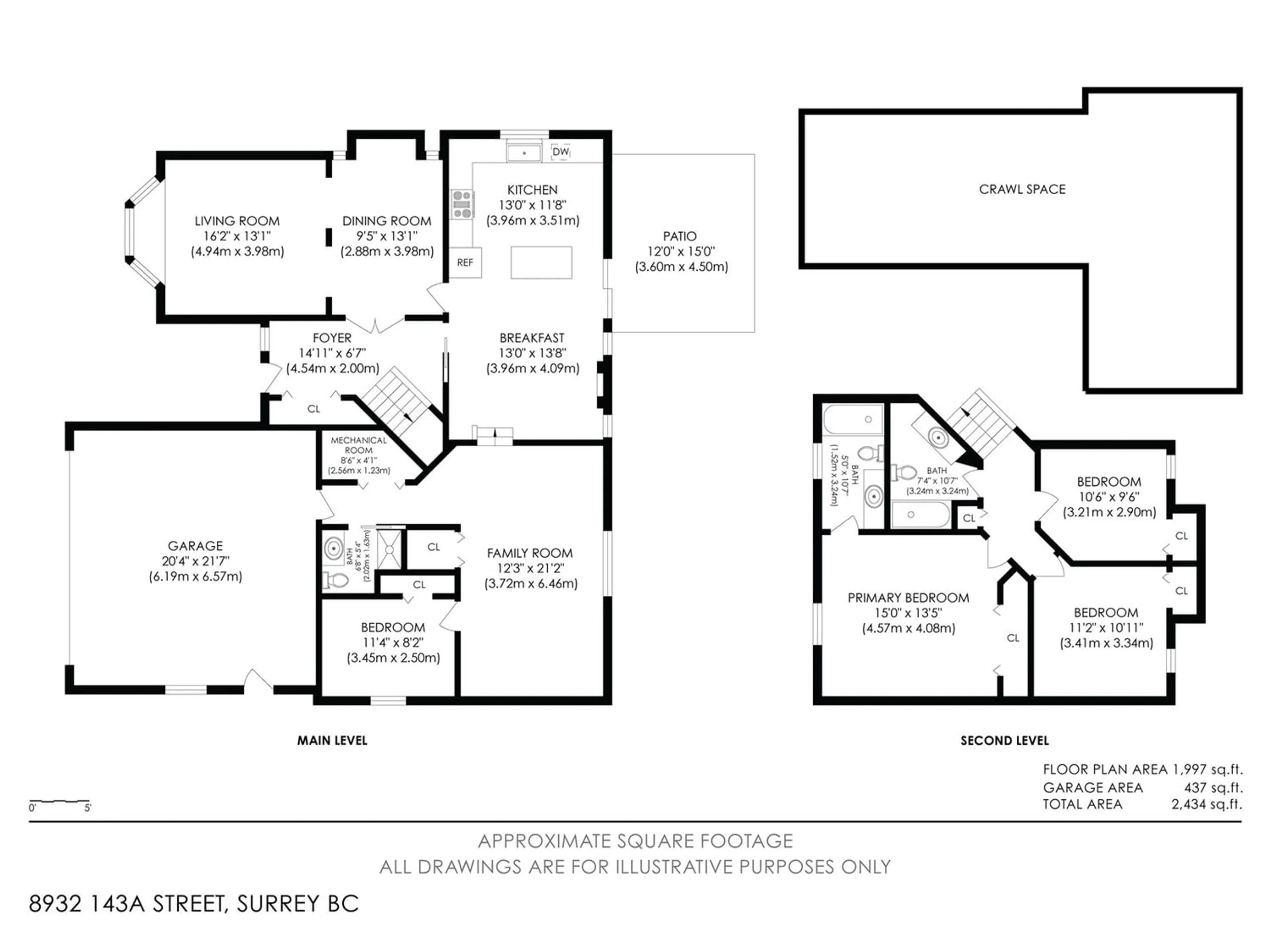 Floor plan for 8932 143A STREET, Surrey British Columbia V3V7P7