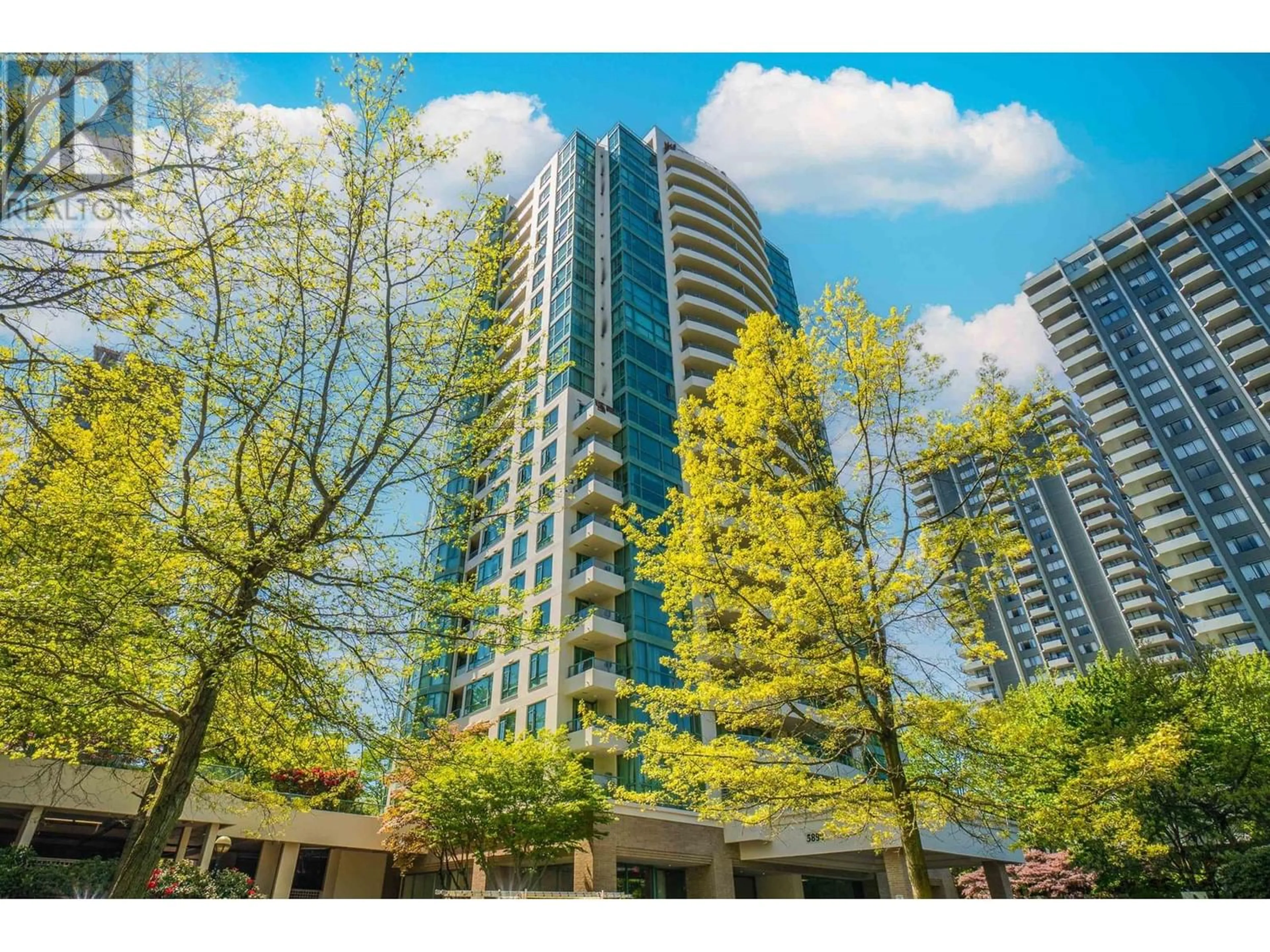 A pic from exterior of the house or condo for 801 5899 WILSON AVENUE, Burnaby British Columbia V5H4R9