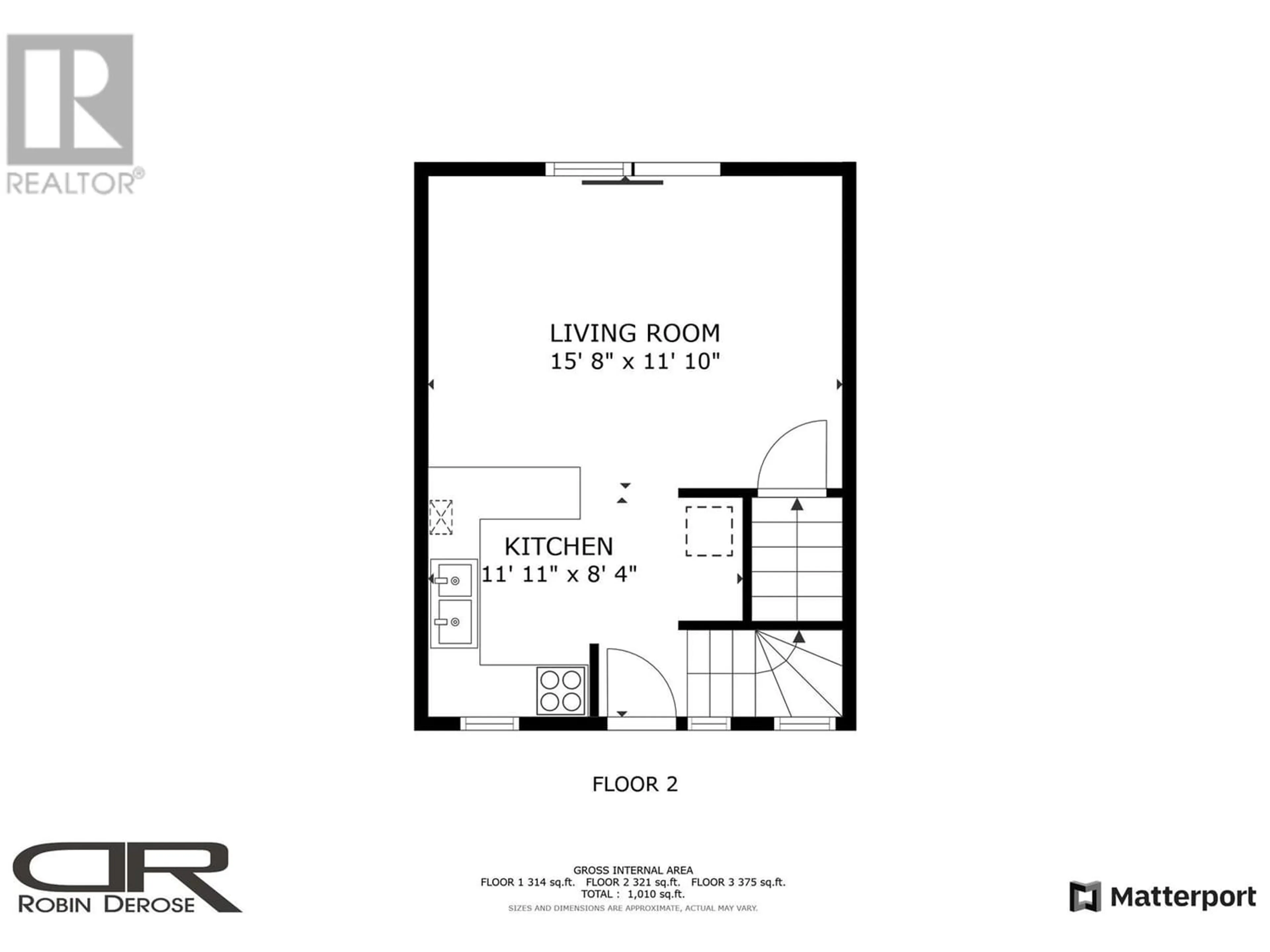 Floor plan for 9807 97 STREET, Fort St. John British Columbia V1J3S4